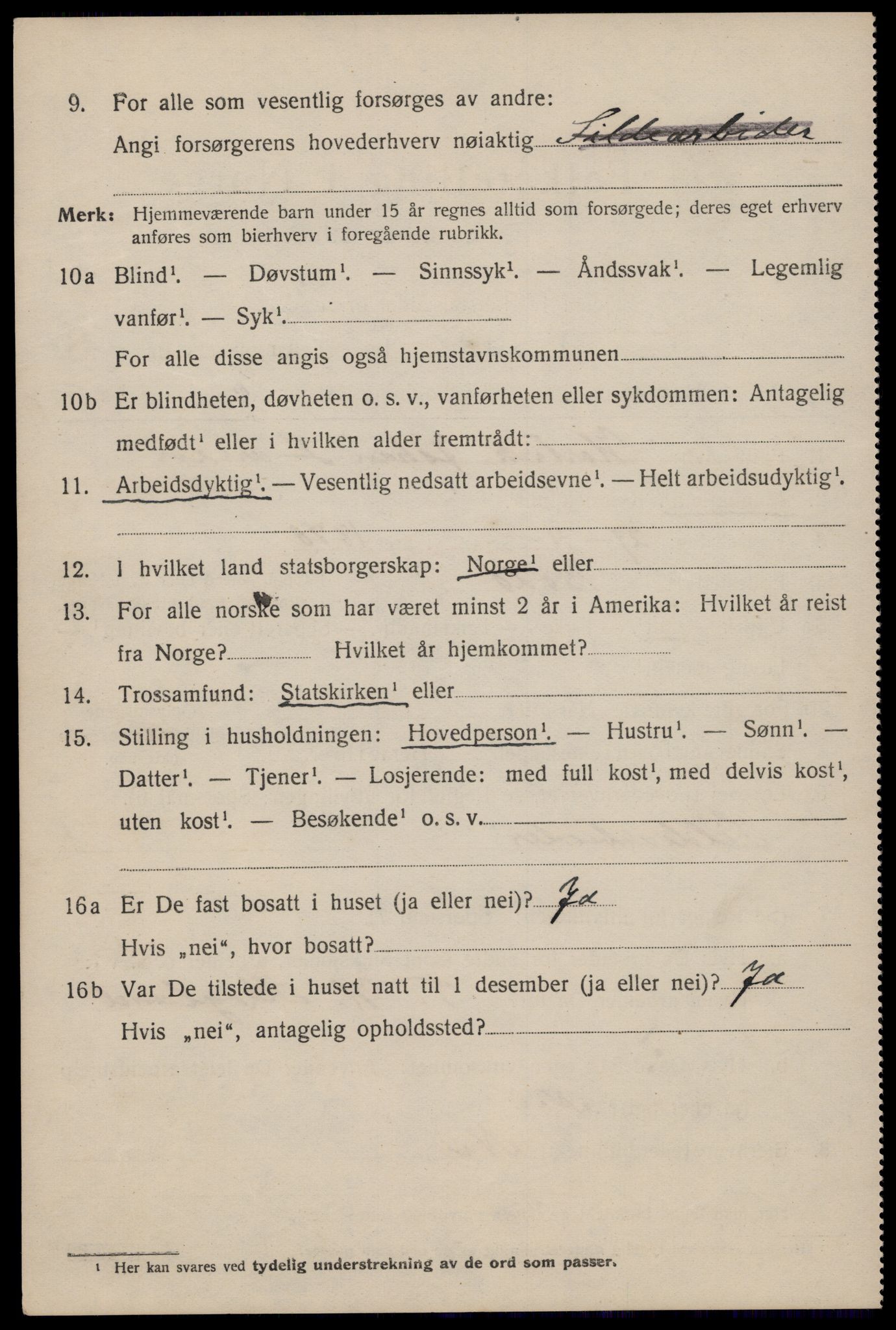 SAST, 1920 census for Haugesund, 1920, p. 29660