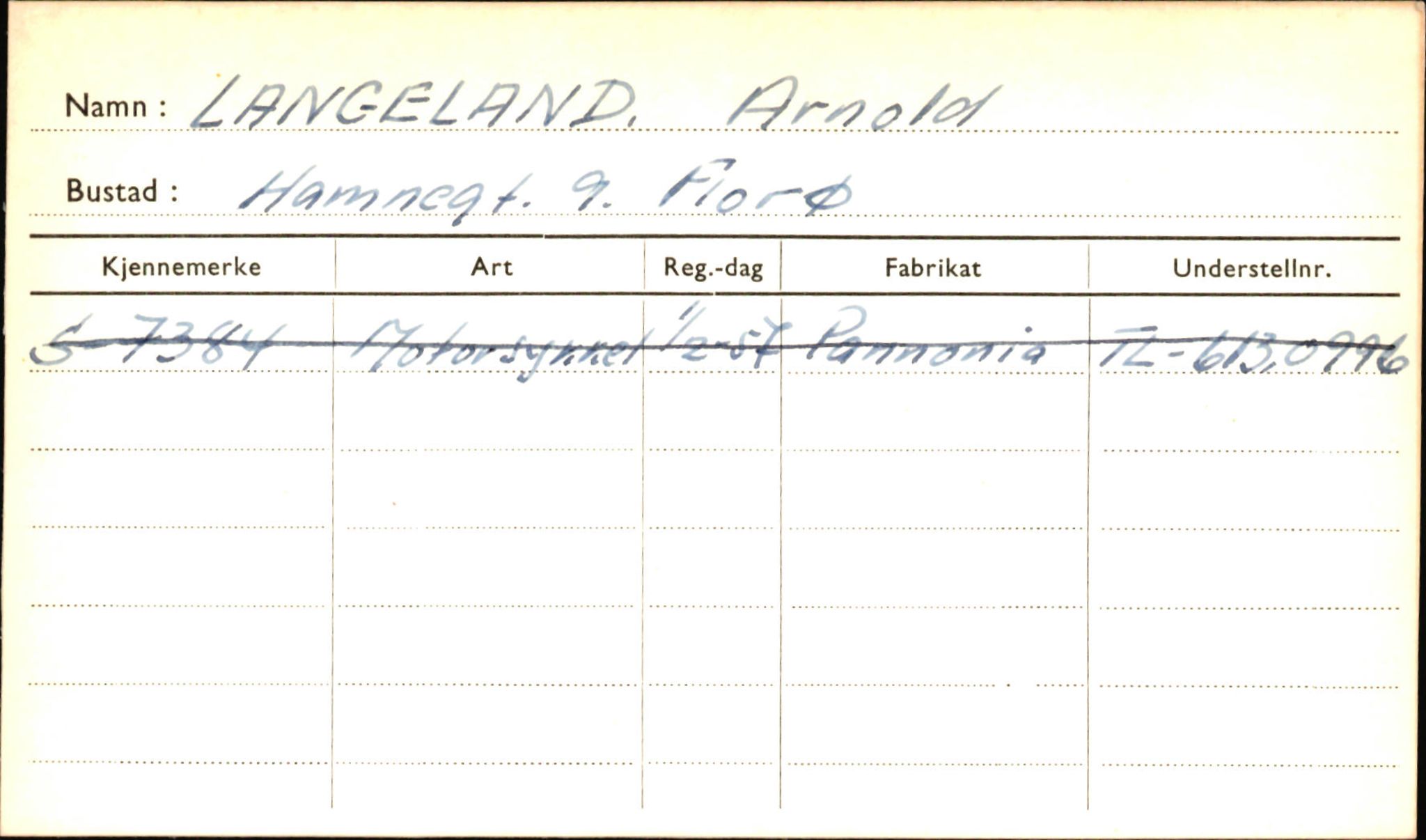 Statens vegvesen, Sogn og Fjordane vegkontor, AV/SAB-A-5301/4/F/L0001B: Eigarregister Fjordane til 1.6.1961, 1930-1961, p. 418