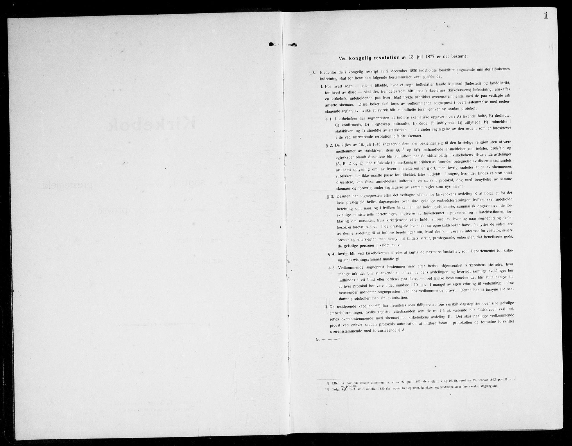 Kvinnherad sokneprestembete, SAB/A-76401/H/Hab: Parish register (copy) no. A 3, 1911-1945, p. 1