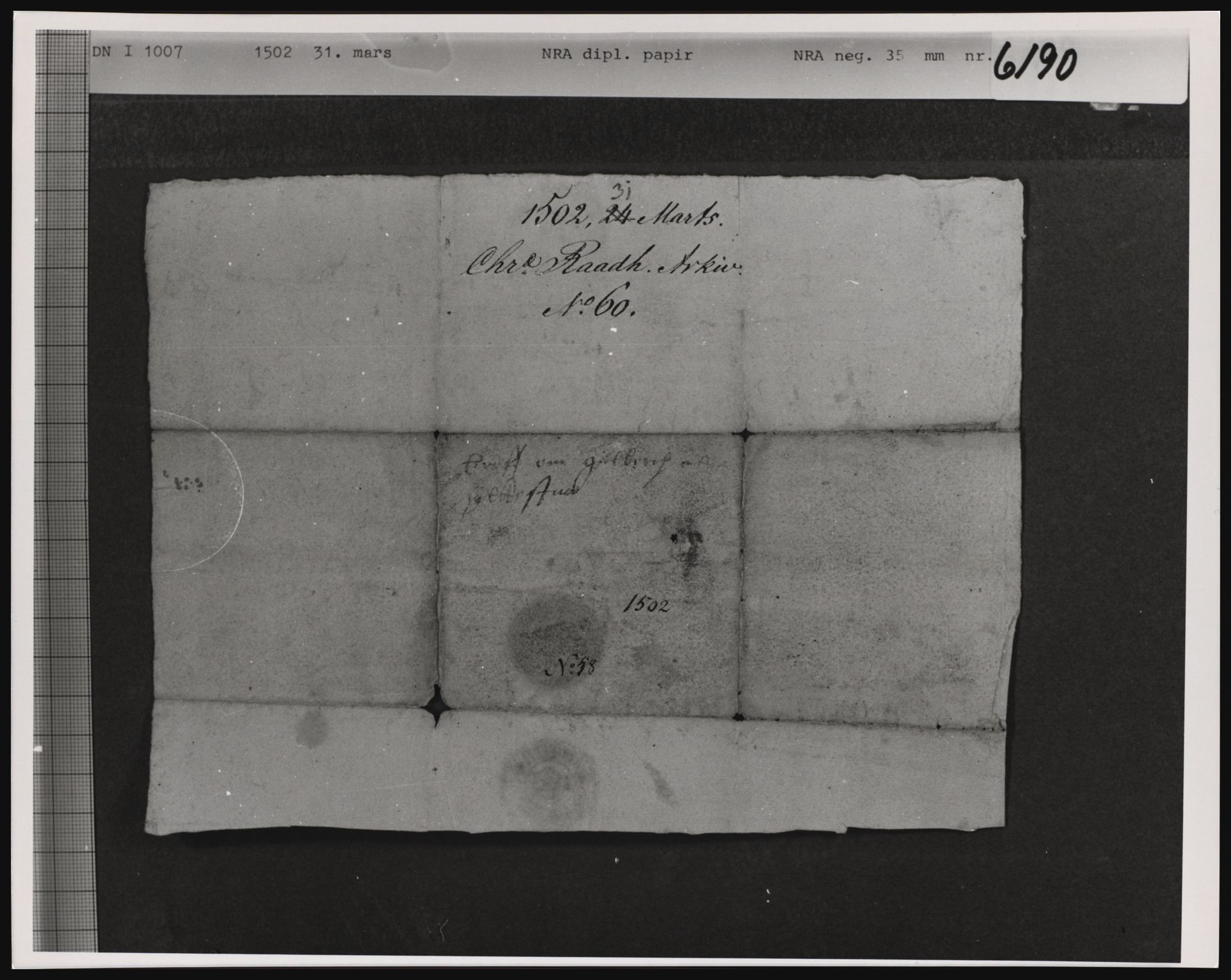 Riksarkivets diplomsamling, AV/RA-EA-5965/F02, 1395-1570, p. 485