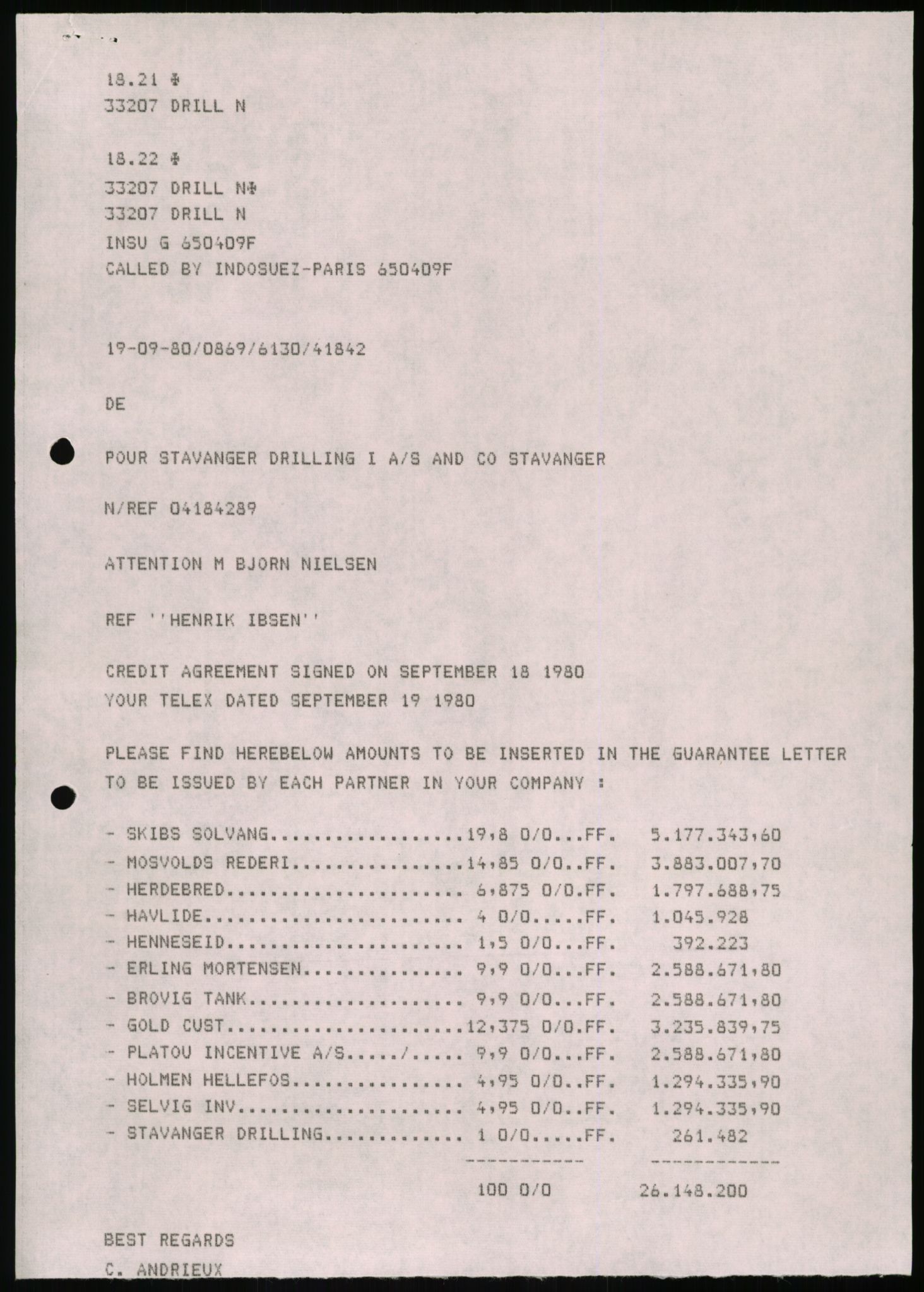 Pa 1503 - Stavanger Drilling AS, AV/SAST-A-101906/D/L0002: Korrespondanse og saksdokumenter, 1974-1980, p. 38