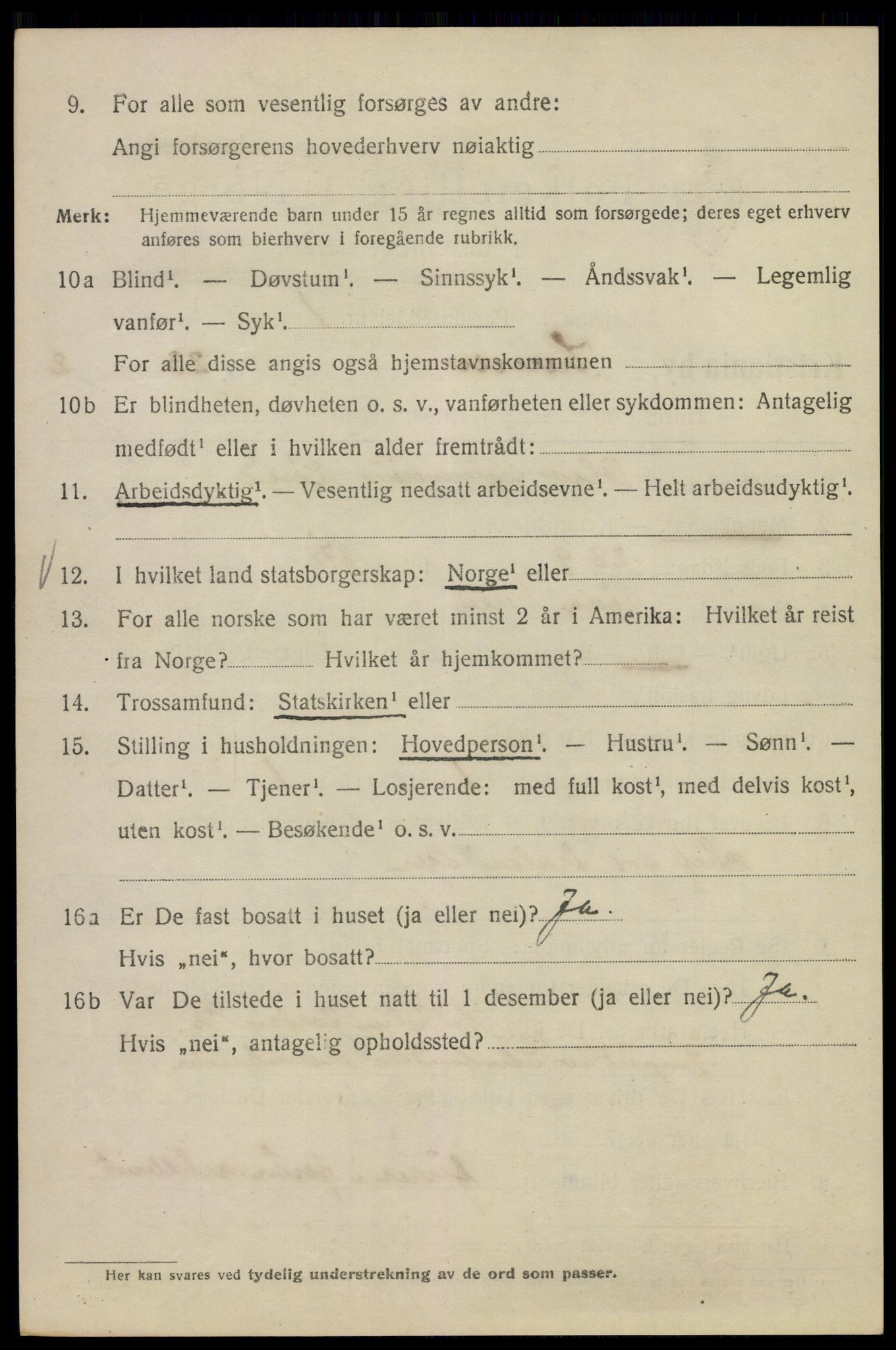 SAO, 1920 census for Kristiania, 1920, p. 568226