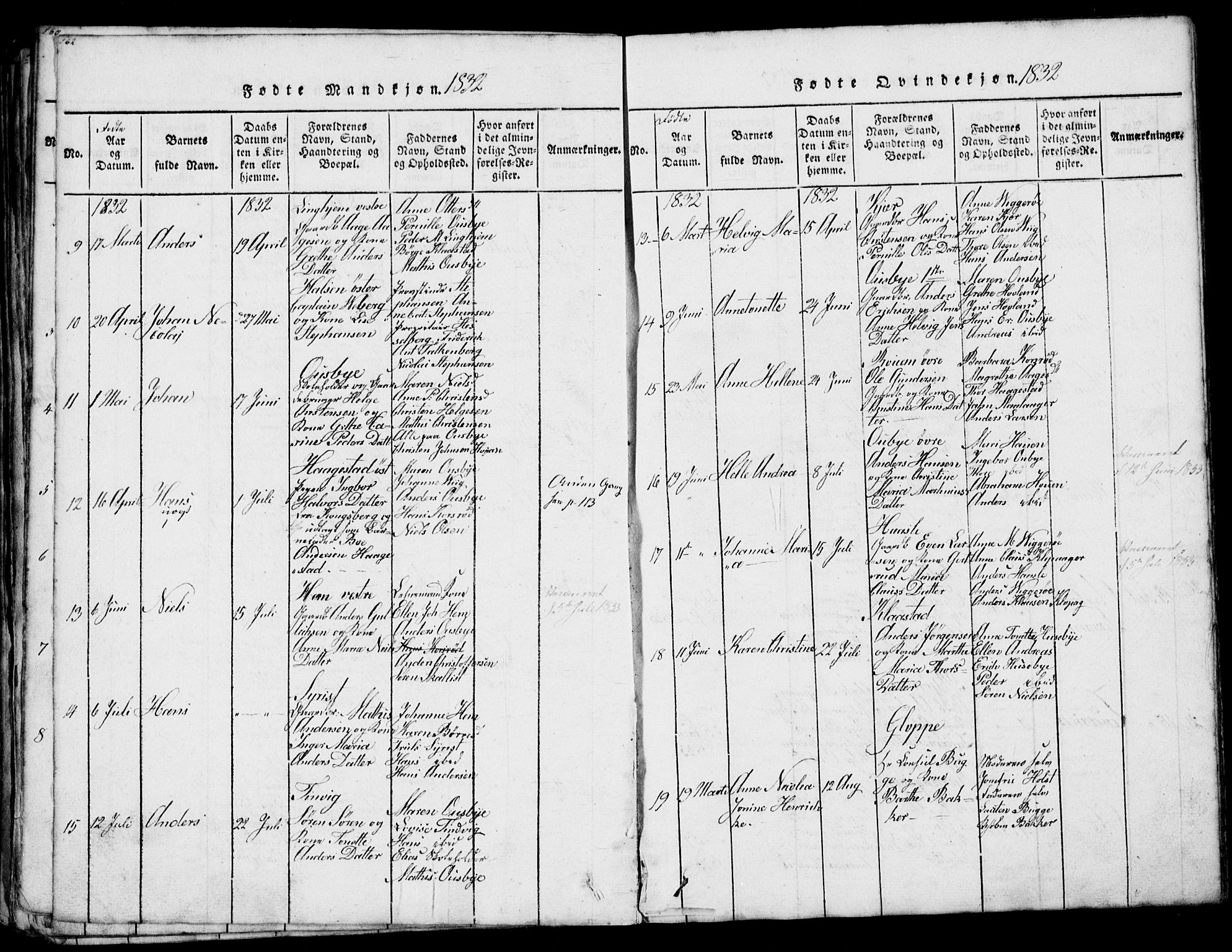 Tjølling kirkebøker, AV/SAKO-A-60/G/Ga/L0001: Parish register (copy) no. 1, 1814-1835, p. 162