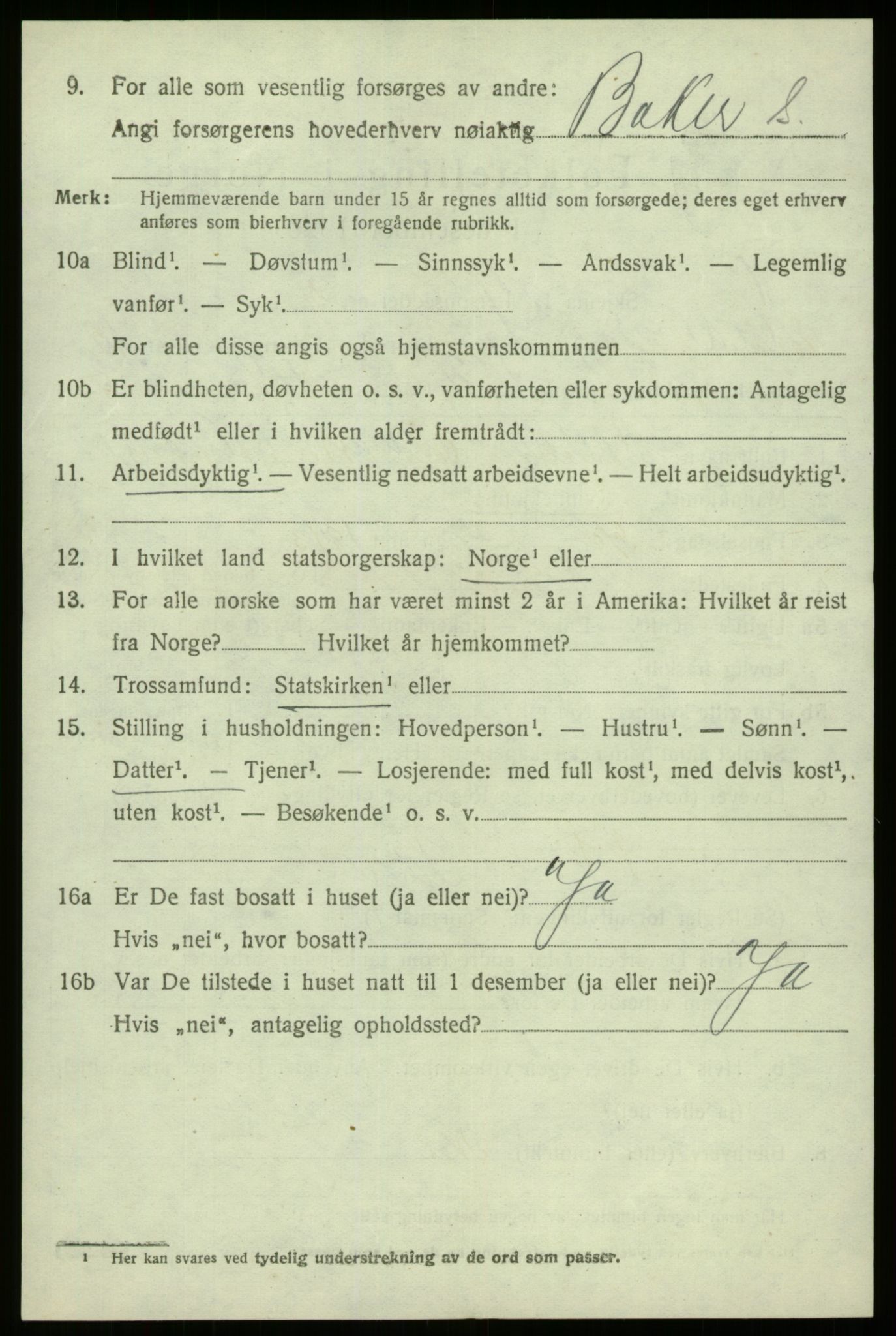 SAB, 1920 census for Eid, 1920, p. 6023