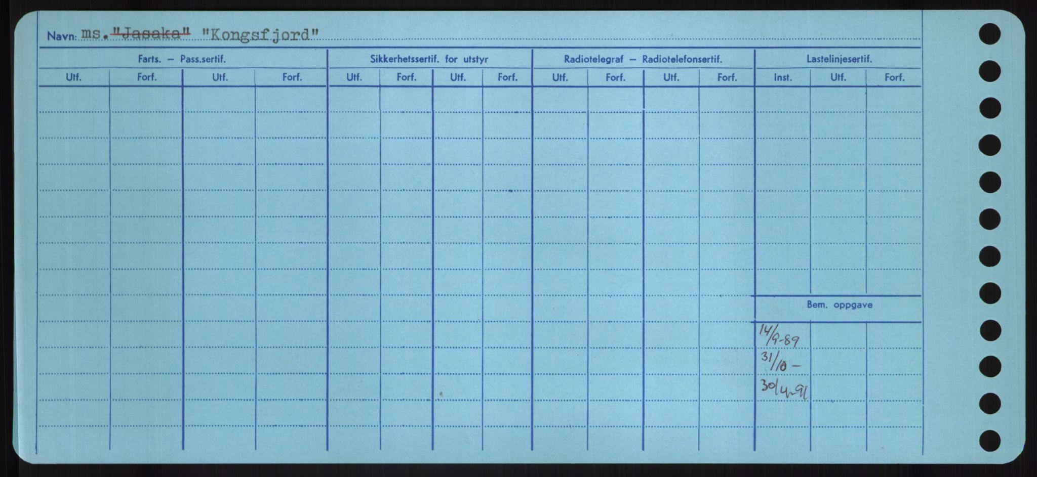 Sjøfartsdirektoratet med forløpere, Skipsmålingen, AV/RA-S-1627/H/Hd/L0020: Fartøy, K-Kon, p. 538