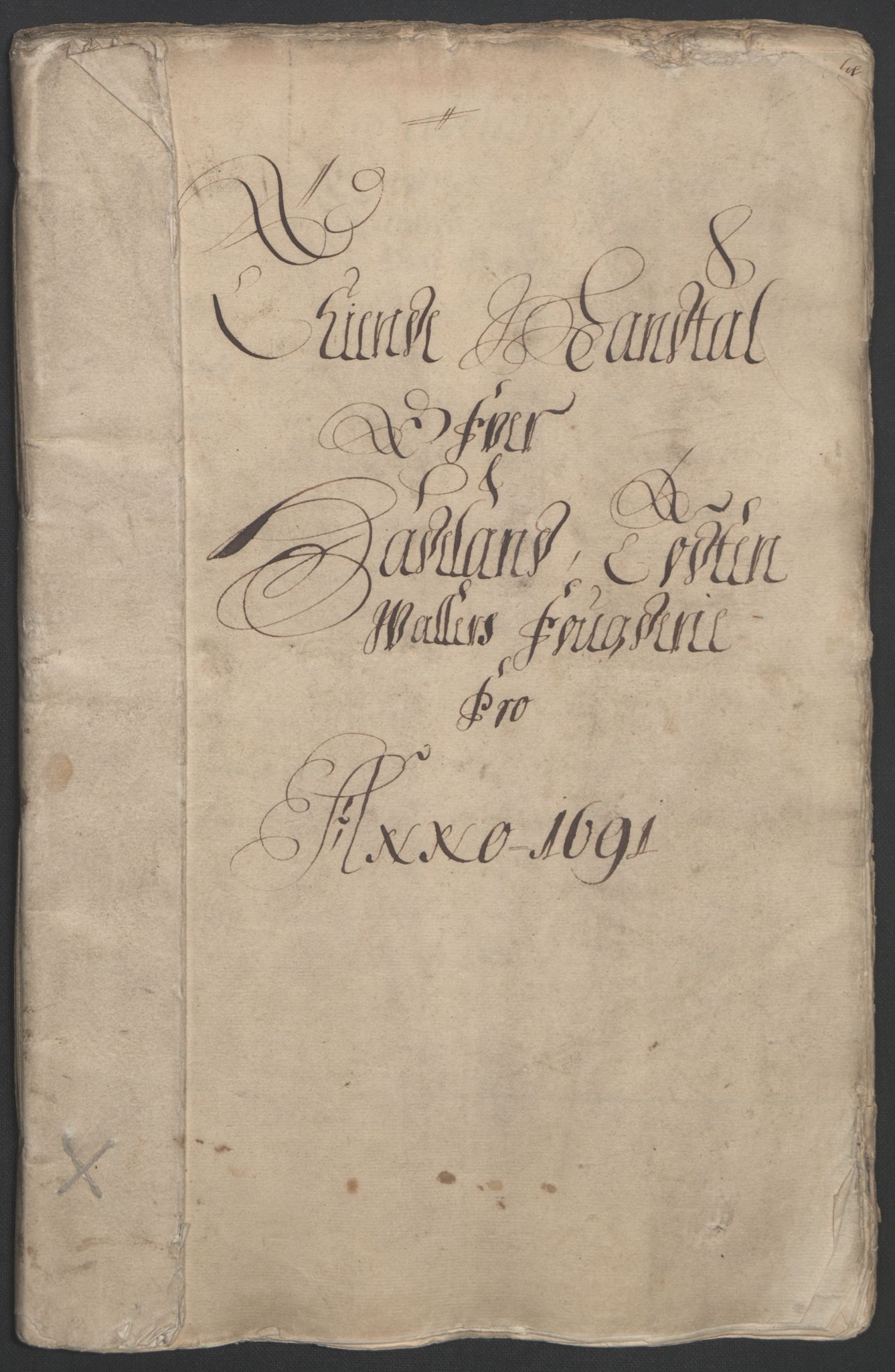 Rentekammeret inntil 1814, Reviderte regnskaper, Fogderegnskap, RA/EA-4092/R18/L1290: Fogderegnskap Hadeland, Toten og Valdres, 1691, p. 20