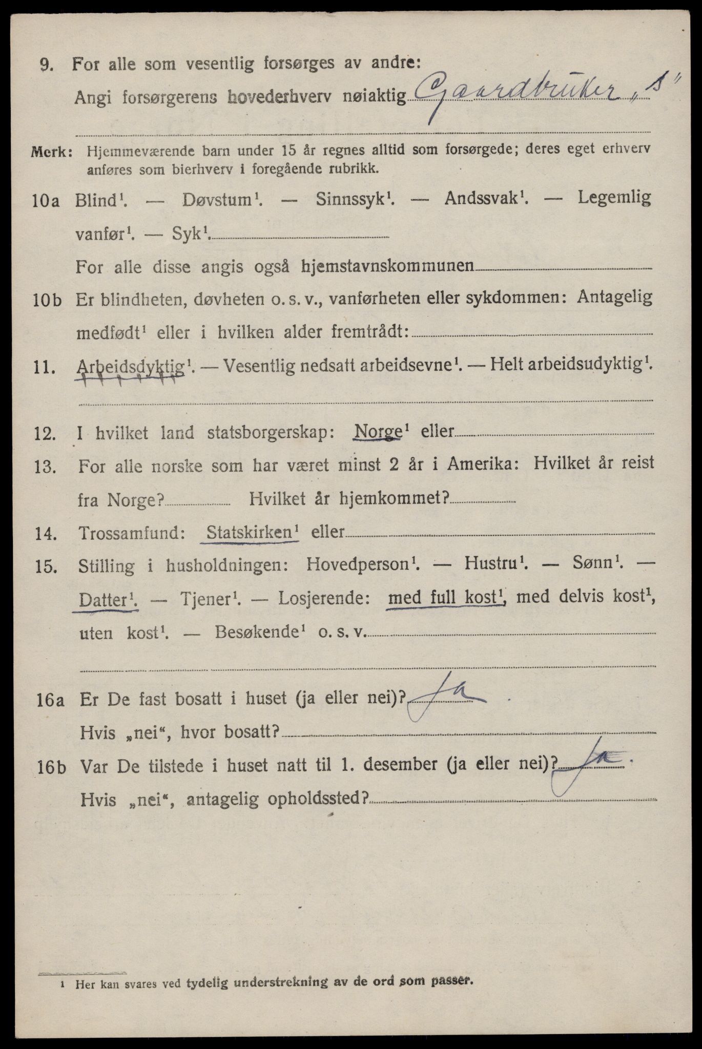 SAST, 1920 census for Nærbø, 1920, p. 5136