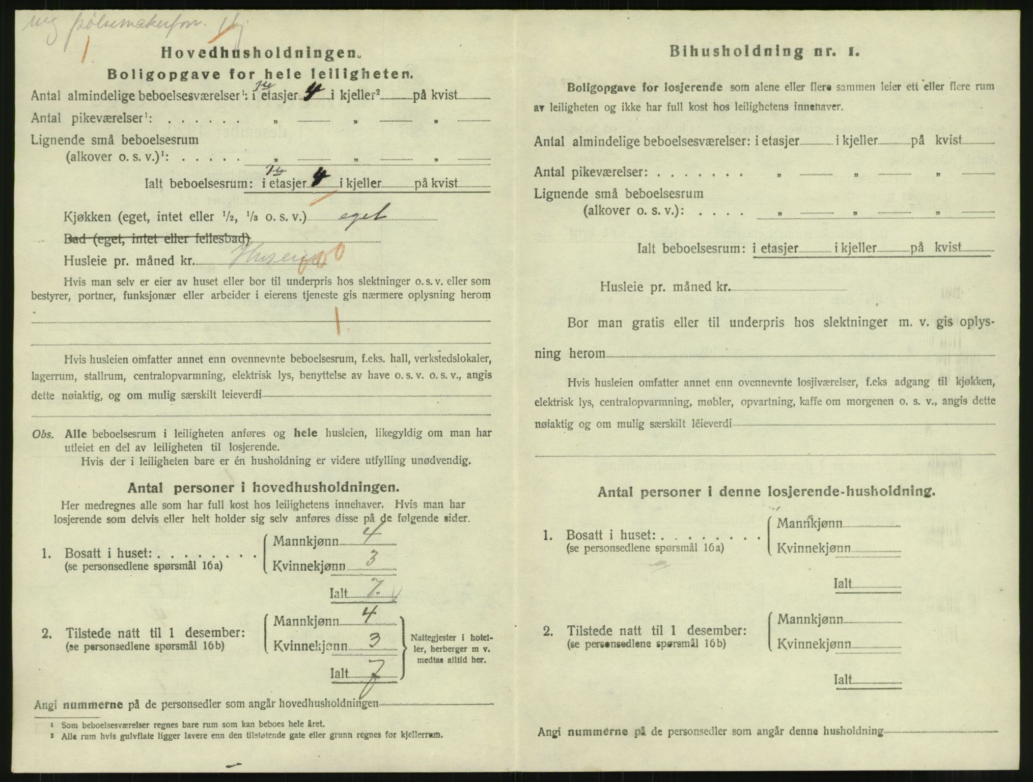 SAT, 1920 census for Bodø, 1920, p. 1040