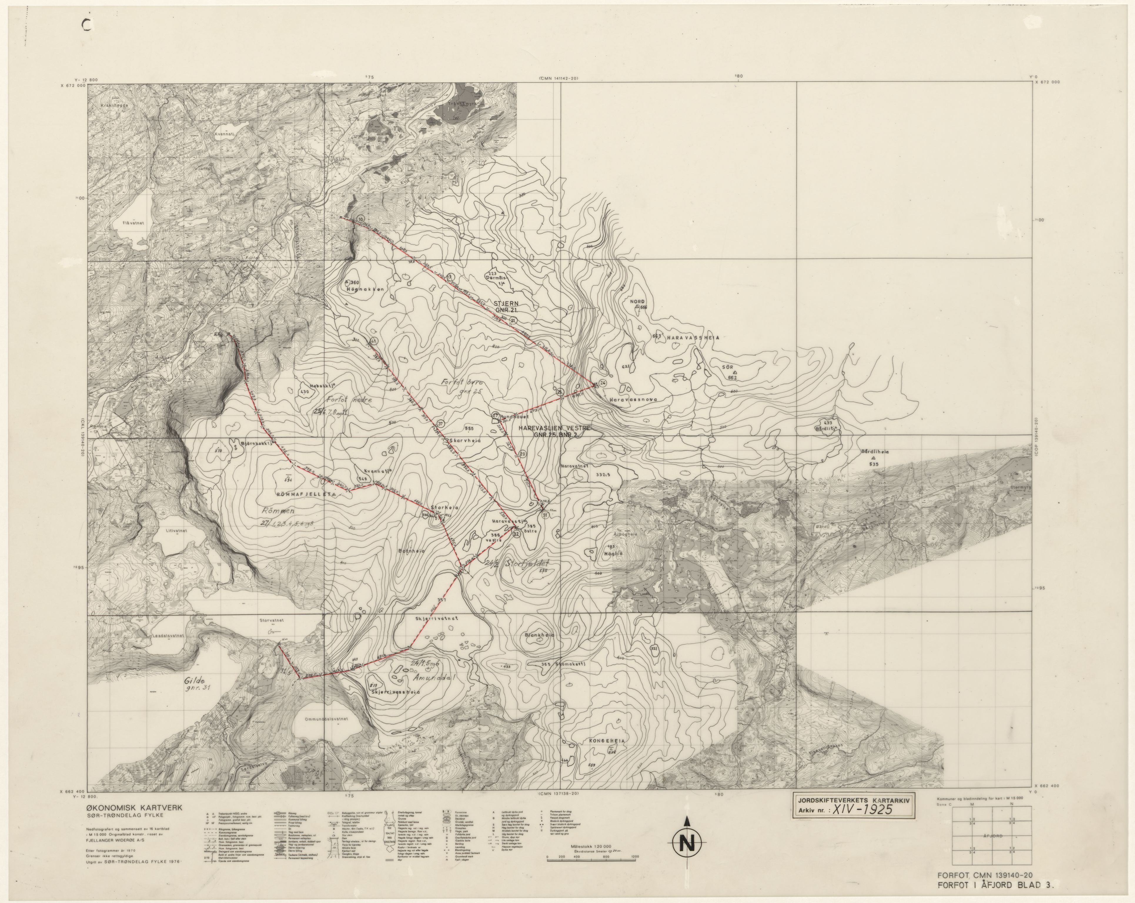 Jordskifteverkets kartarkiv, RA/S-3929/T, 1859-1988, p. 3013