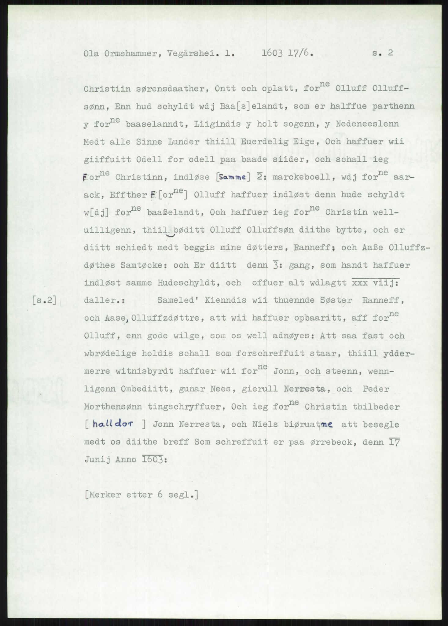 Samlinger til kildeutgivelse, Diplomavskriftsamlingen, AV/RA-EA-4053/H/Ha, p. 3641