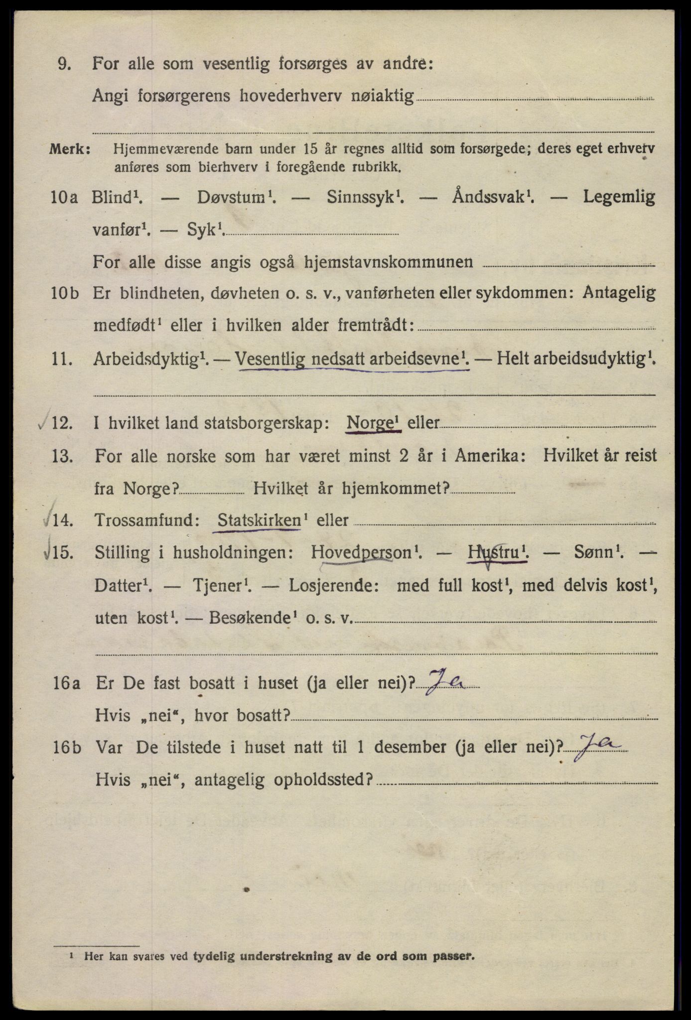 SAO, 1920 census for Kristiania, 1920, p. 316544