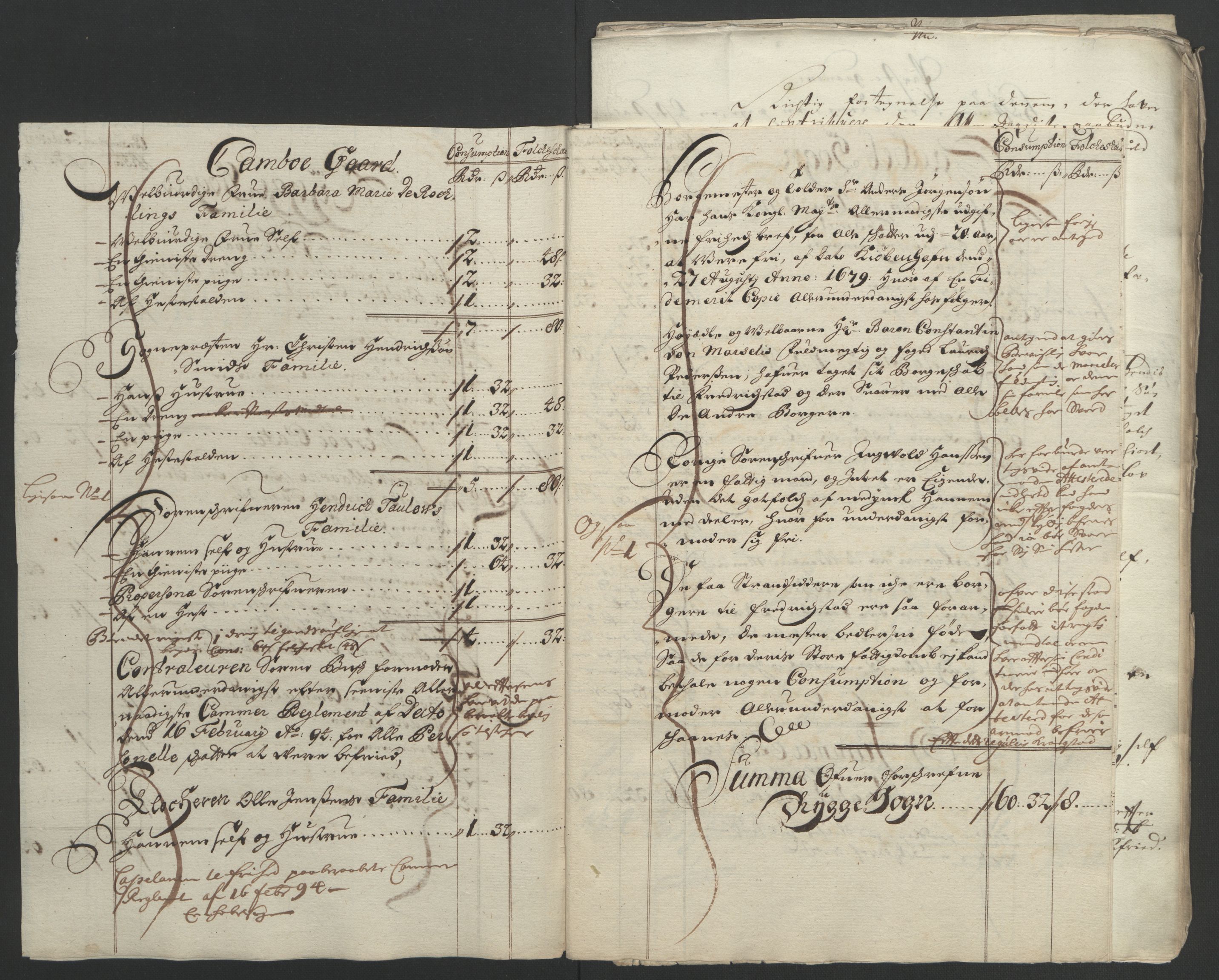 Rentekammeret inntil 1814, Reviderte regnskaper, Fogderegnskap, AV/RA-EA-4092/R03/L0121: Fogderegnskap Onsøy, Tune, Veme og Åbygge fogderi, 1694, p. 246