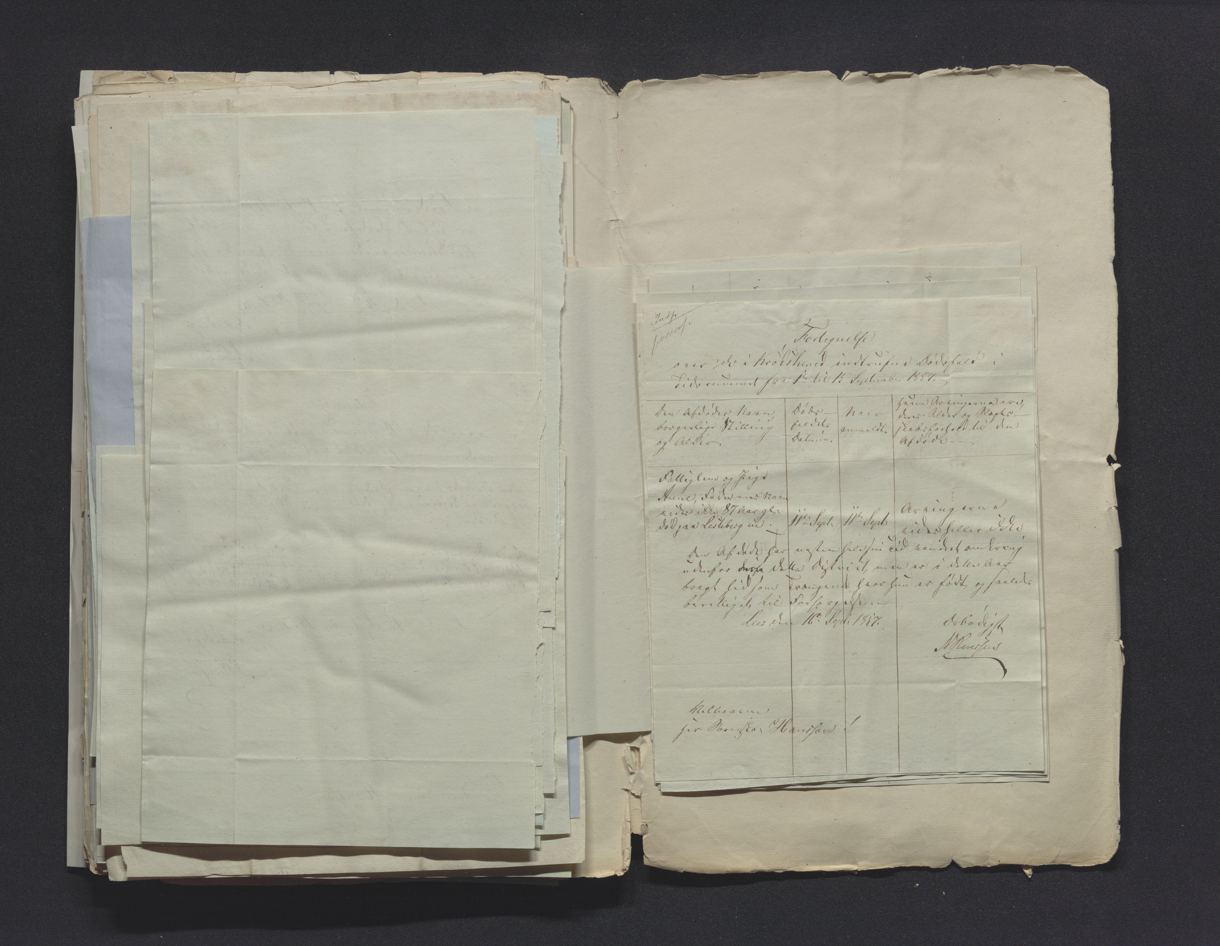 Eiker, Modum og Sigdal sorenskriveri, AV/SAKO-A-123/H/Ha/Hab/L0009: Dødsfallsmeldinger, 1854-1857, p. 539