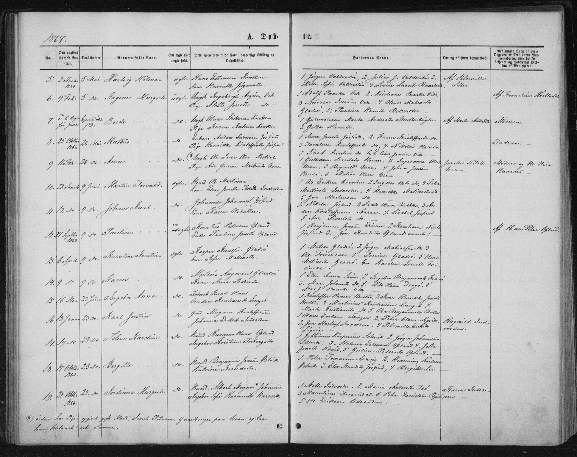 Ministerialprotokoller, klokkerbøker og fødselsregistre - Nord-Trøndelag, AV/SAT-A-1458/771/L0595: Parish register (official) no. 771A02, 1840-1869