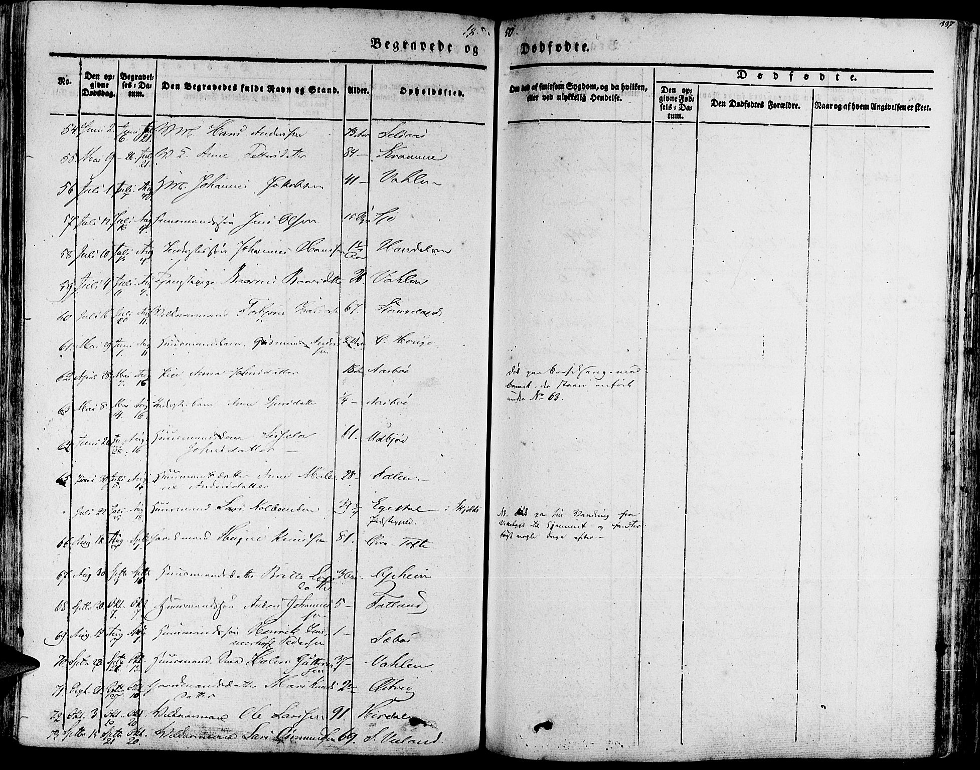 Fjelberg sokneprestembete, AV/SAB-A-75201/H/Haa: Parish register (official) no. A 6, 1835-1851, p. 337