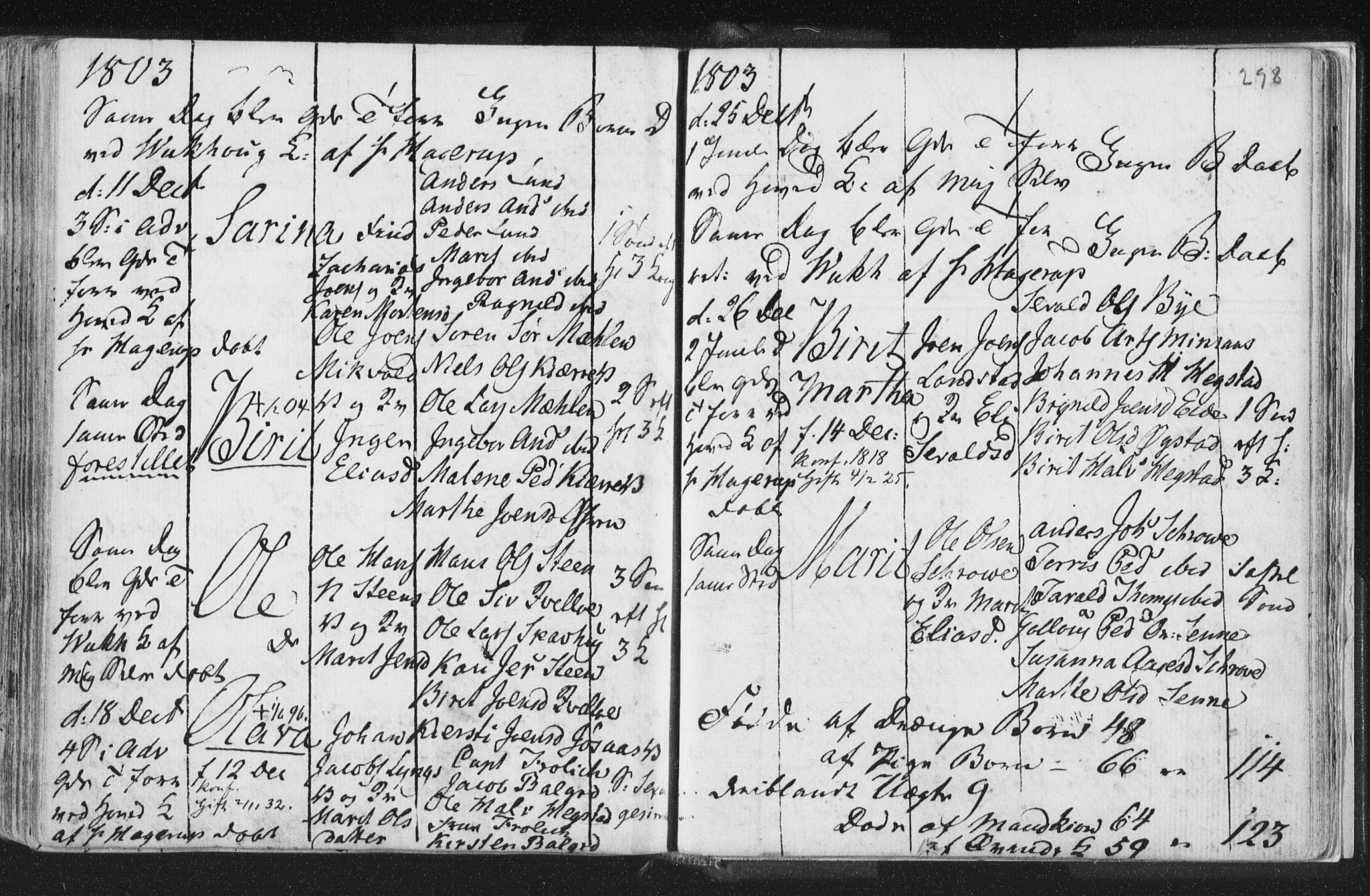 Ministerialprotokoller, klokkerbøker og fødselsregistre - Nord-Trøndelag, SAT/A-1458/723/L0232: Parish register (official) no. 723A03, 1781-1804, p. 298