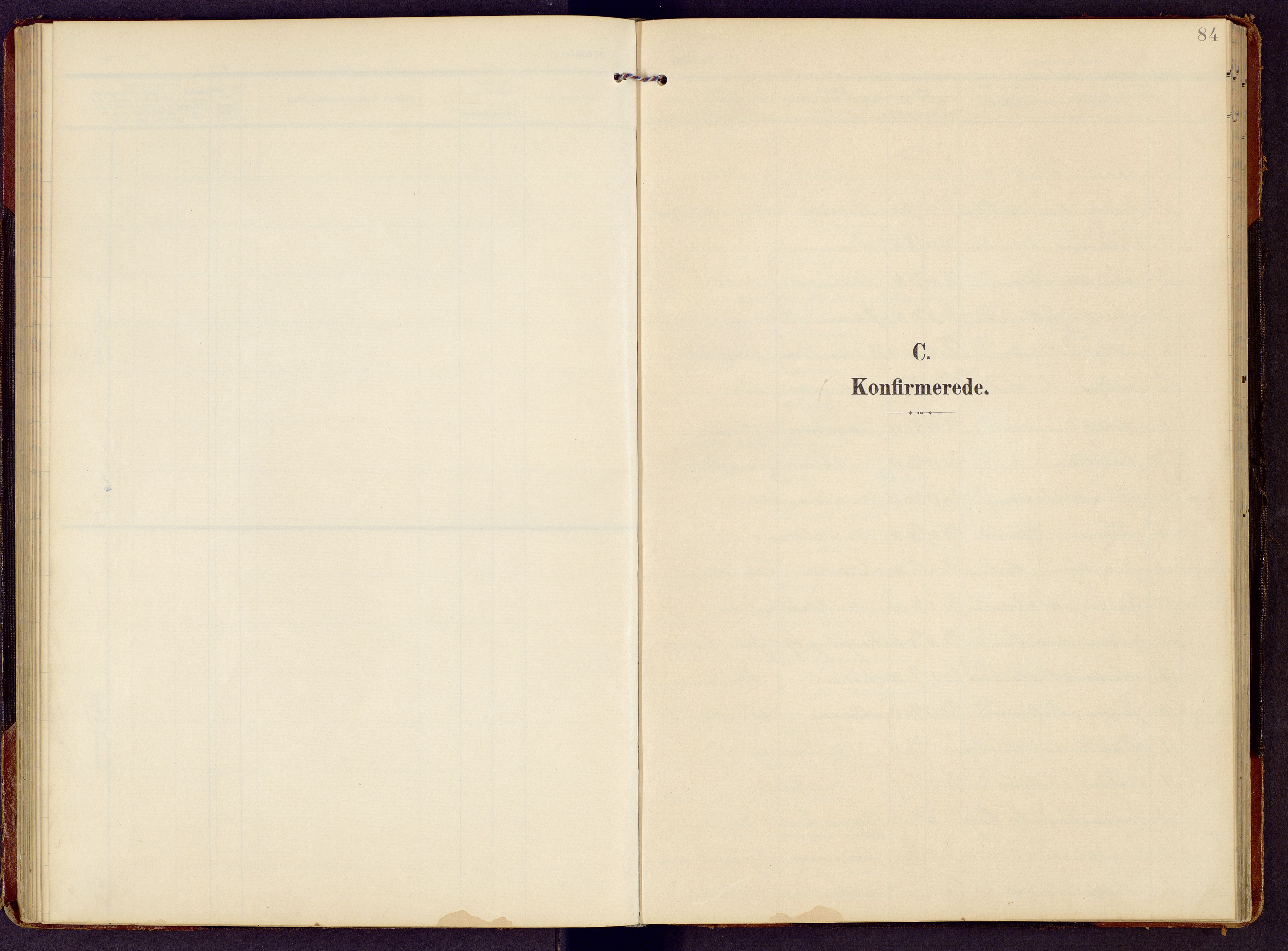 Brandbu prestekontor, SAH/PREST-114/H/Ha/Hab/L0009: Parish register (copy) no. 9, 1903-1916, p. 84