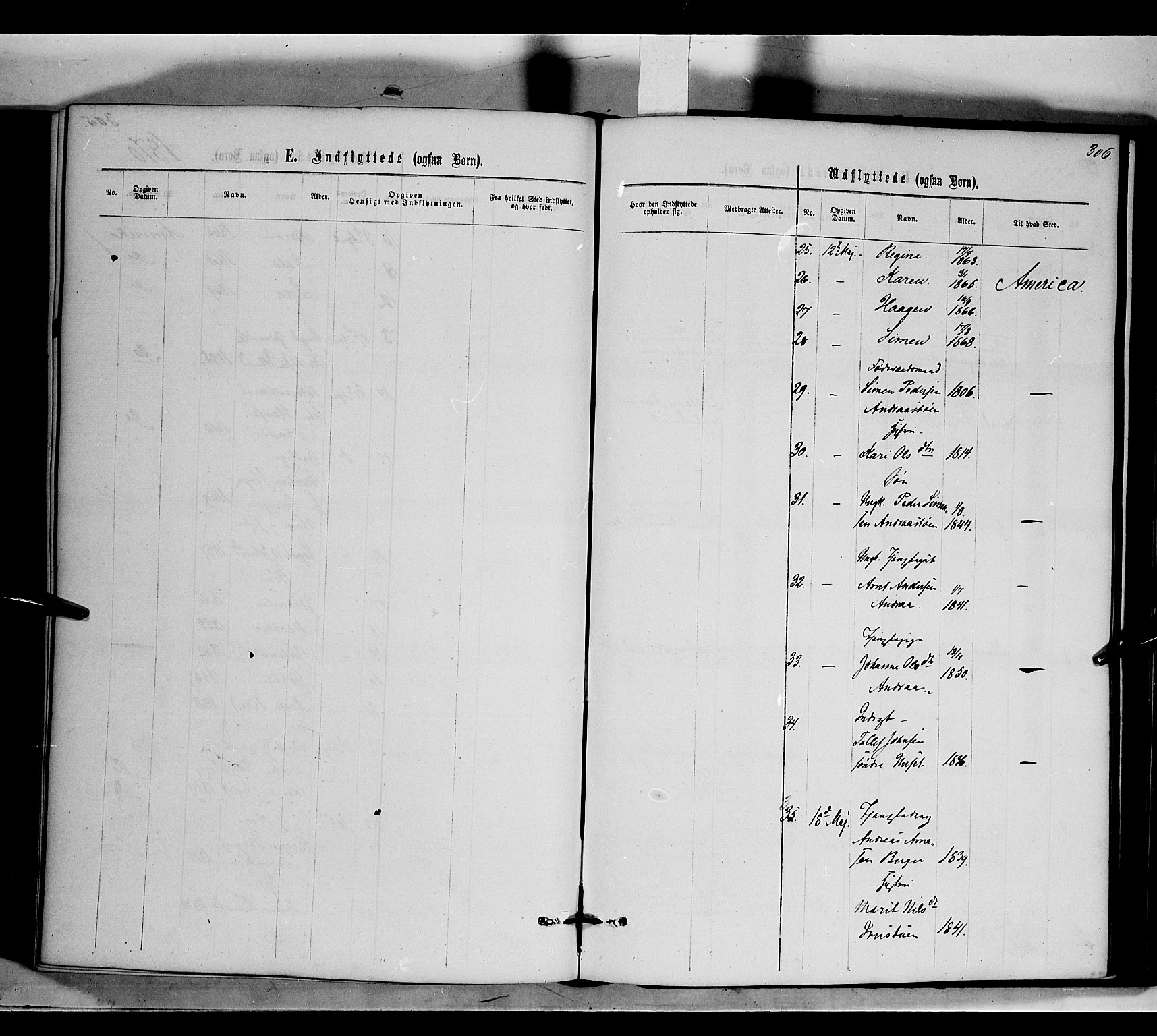 Rendalen prestekontor, AV/SAH-PREST-054/H/Ha/Haa/L0006: Parish register (official) no. 6, 1867-1877, p. 306