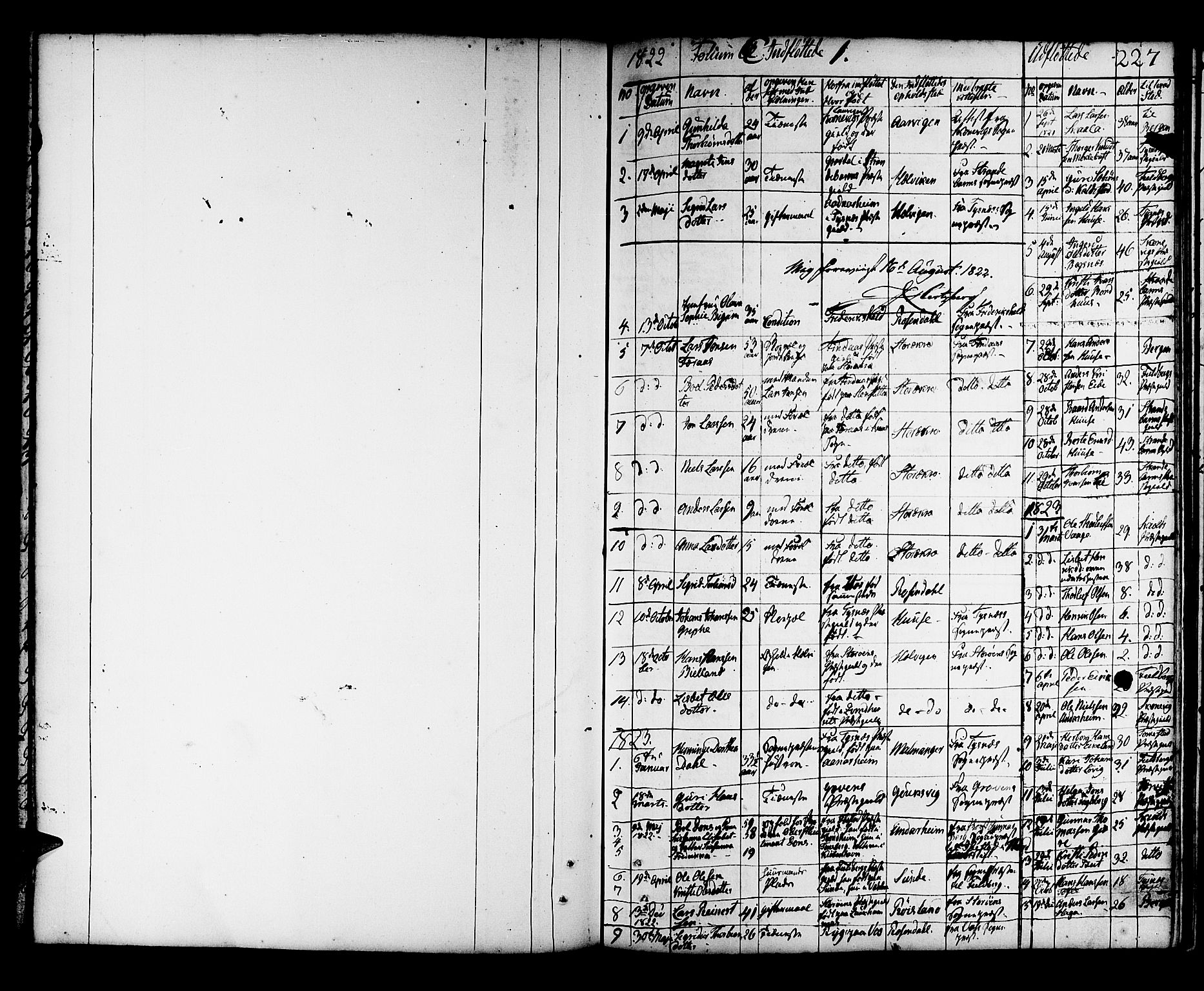 Kvinnherad sokneprestembete, SAB/A-76401/H/Haa: Parish register (official) no. A 5, 1811-1835, p. 227