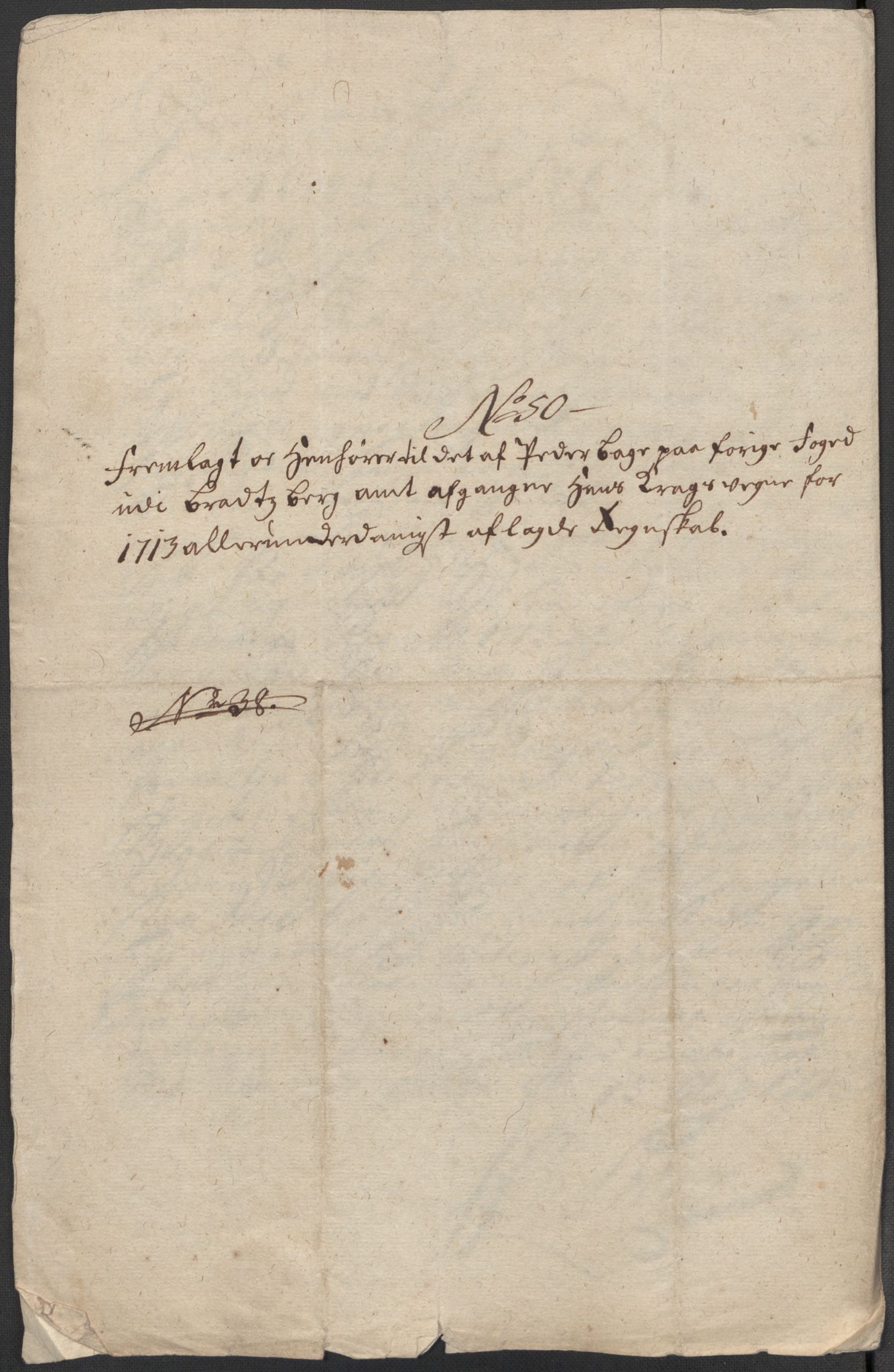 Rentekammeret inntil 1814, Reviderte regnskaper, Fogderegnskap, AV/RA-EA-4092/R36/L2125: Fogderegnskap Øvre og Nedre Telemark og Bamble, 1713, p. 283