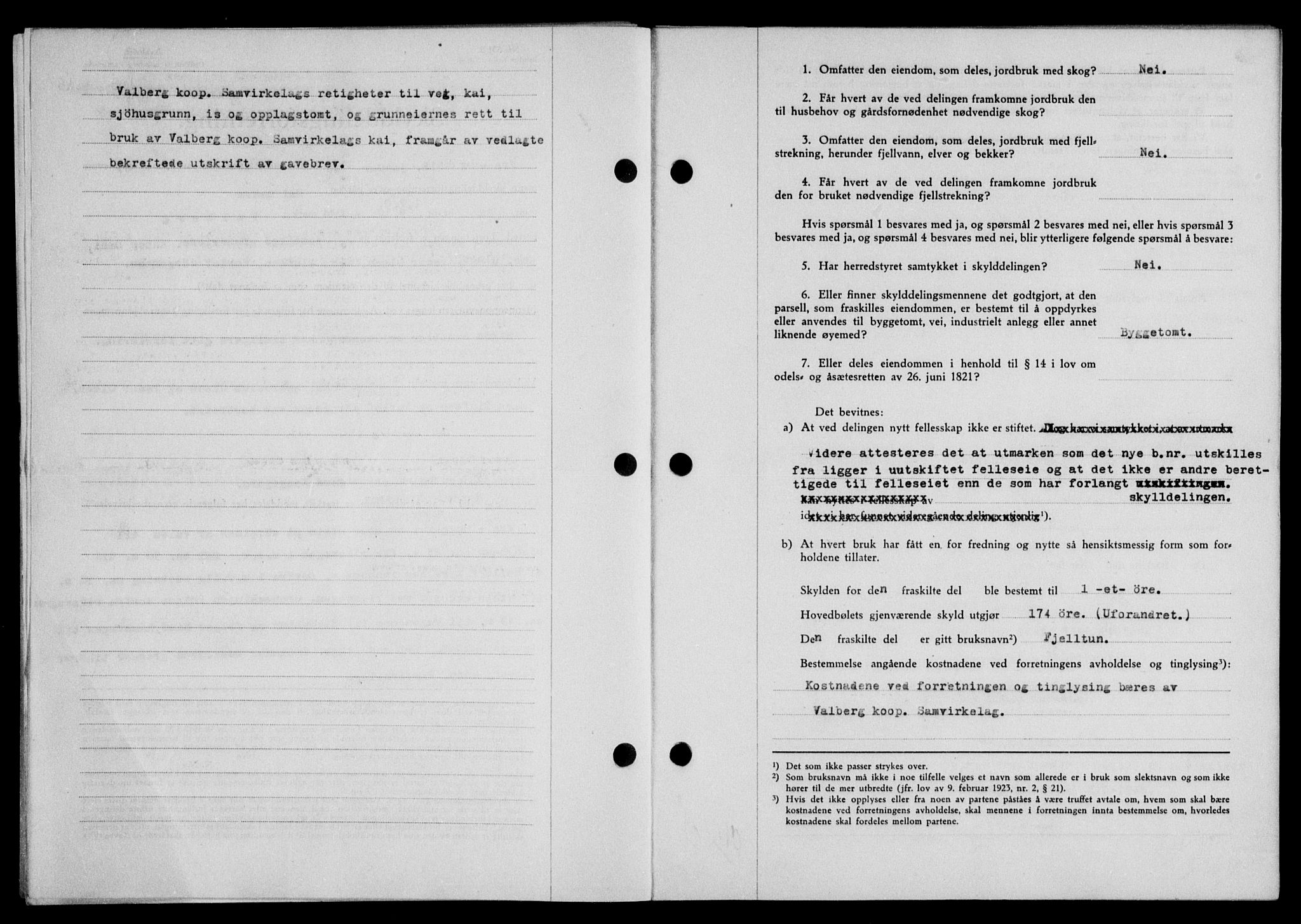 Lofoten sorenskriveri, SAT/A-0017/1/2/2C/L0014a: Mortgage book no. 14a, 1946-1946, Diary no: : 468/1946