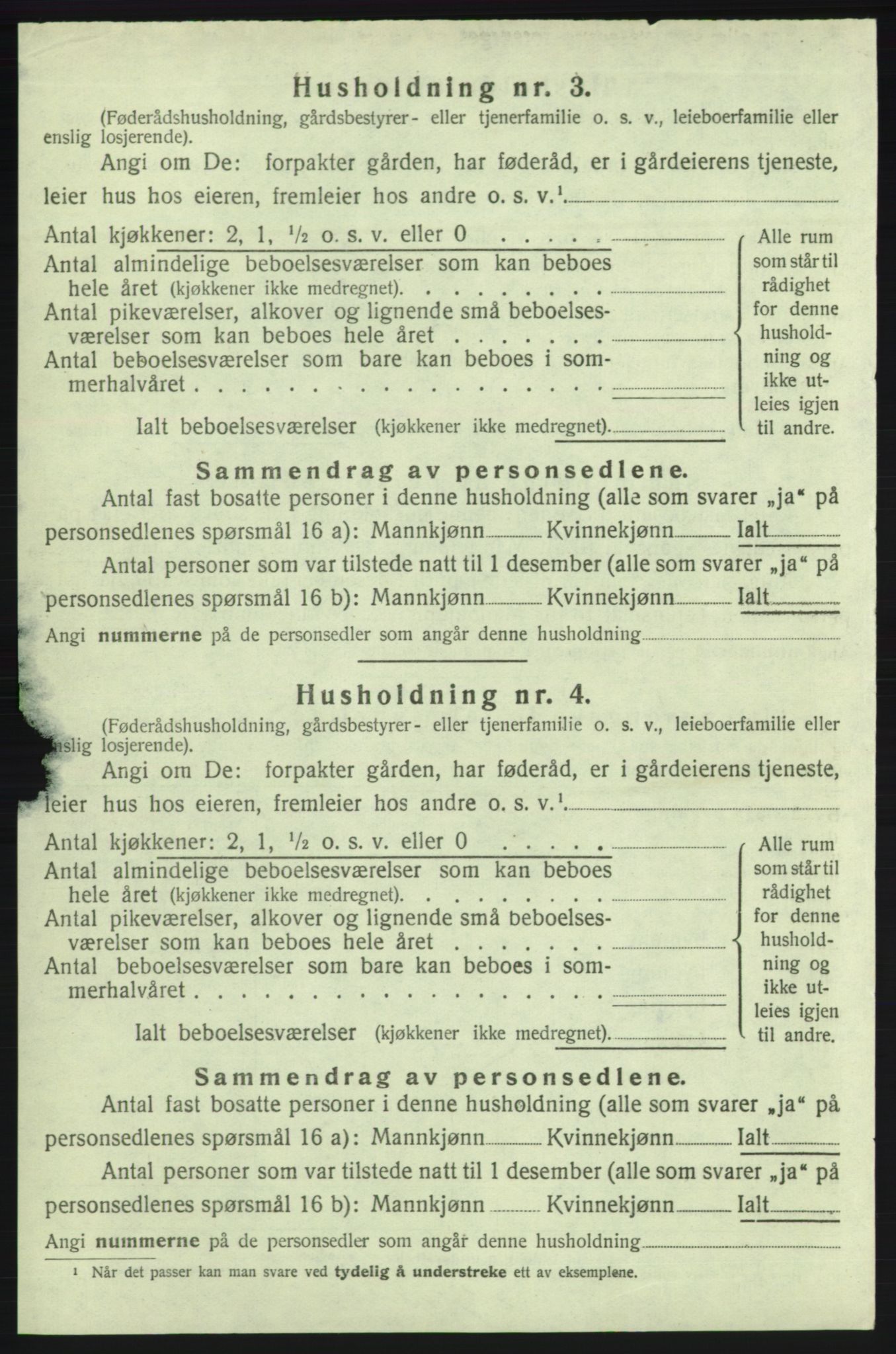 SAB, 1920 census for Kvinnherad, 1920, p. 1367