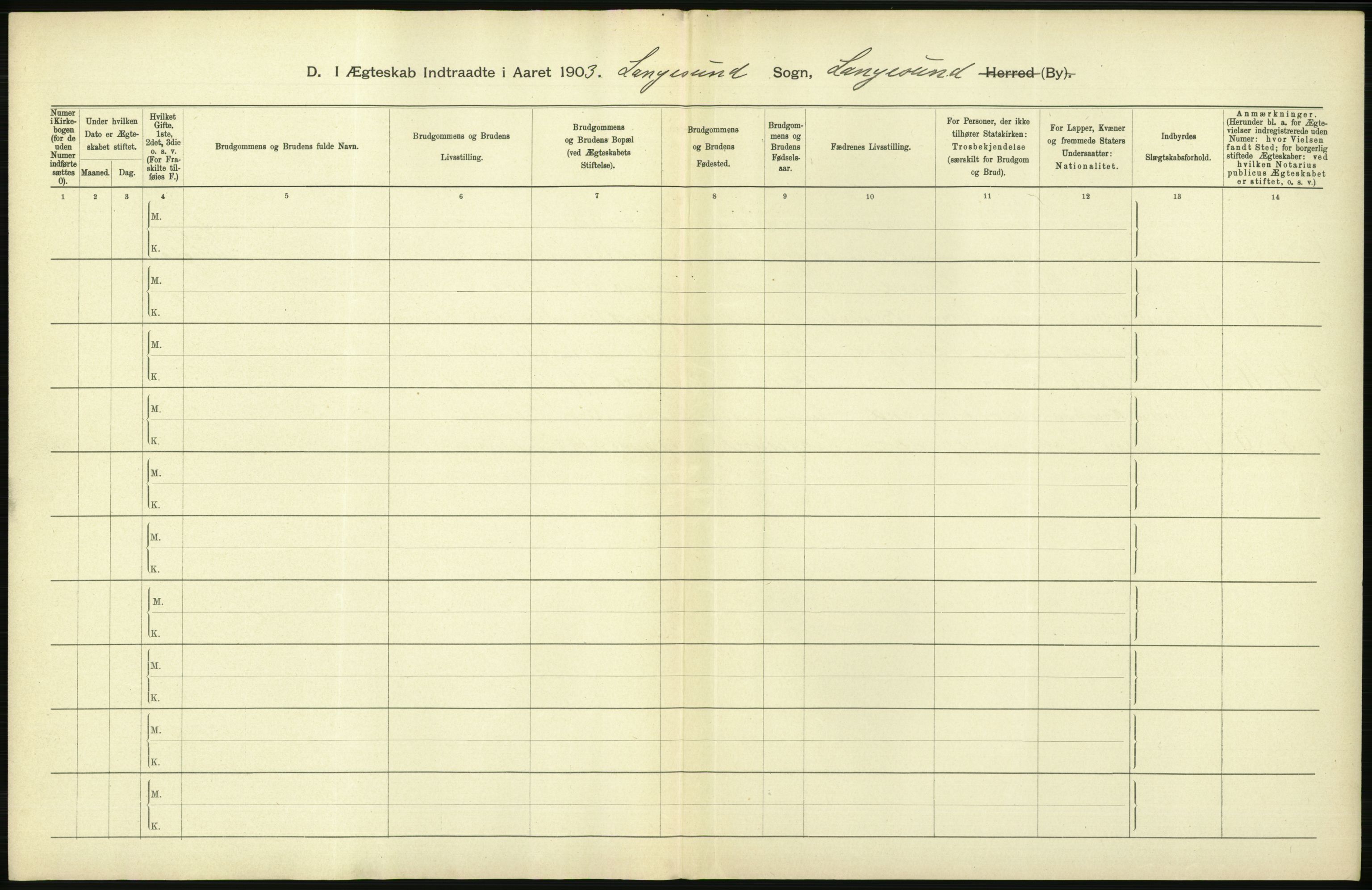 Statistisk sentralbyrå, Sosiodemografiske emner, Befolkning, AV/RA-S-2228/D/Df/Dfa/Dfaa/L0009: Bratsberg amt: Fødte, gifte, døde, 1903, p. 484