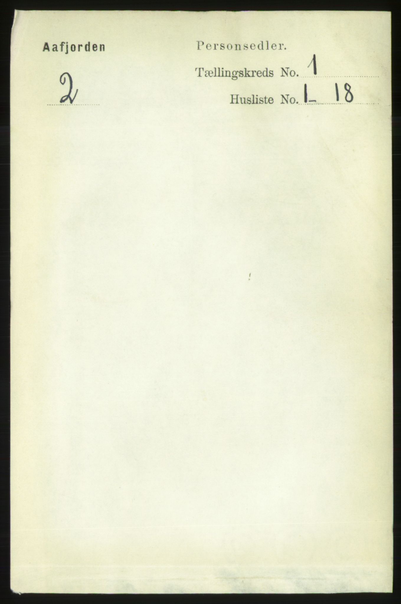 RA, 1891 census for 1630 Åfjord, 1891, p. 71