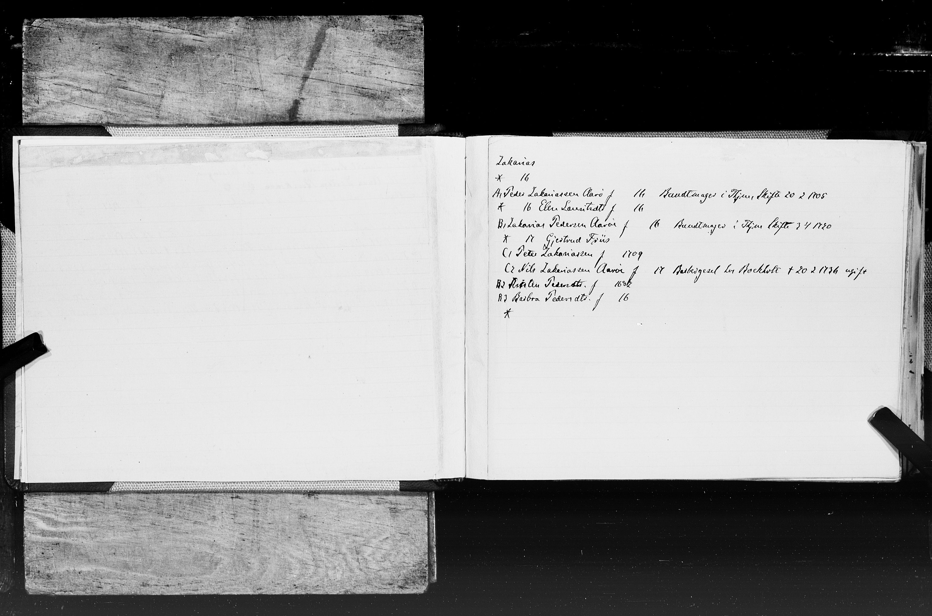 Hornemans samlinger, SAT/PA-X/A/L0017a: A - K, 1600-1886