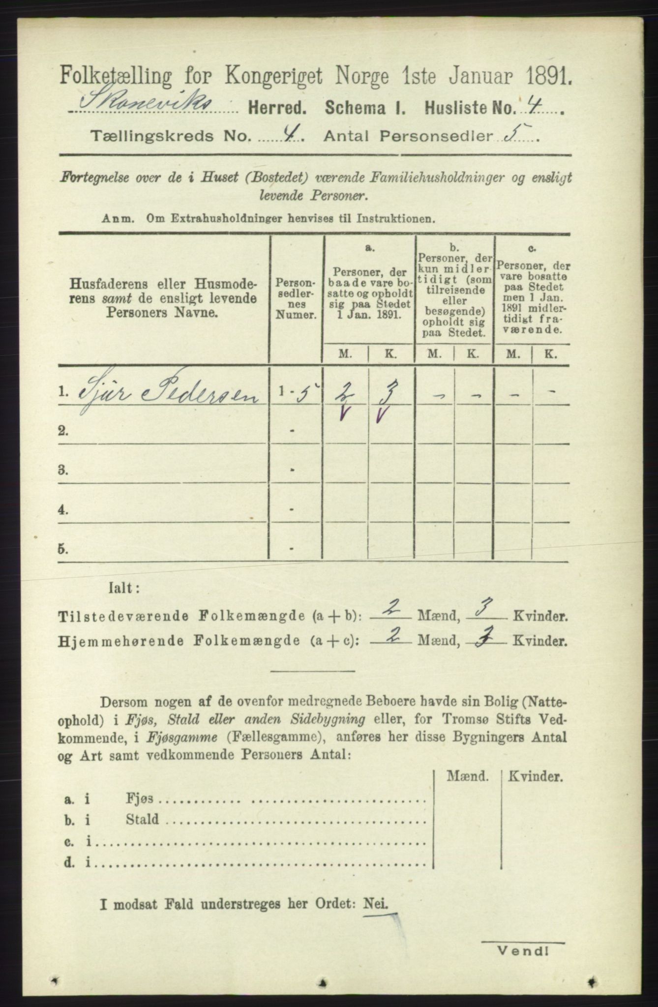 RA, 1891 census for 1212 Skånevik, 1891, p. 783