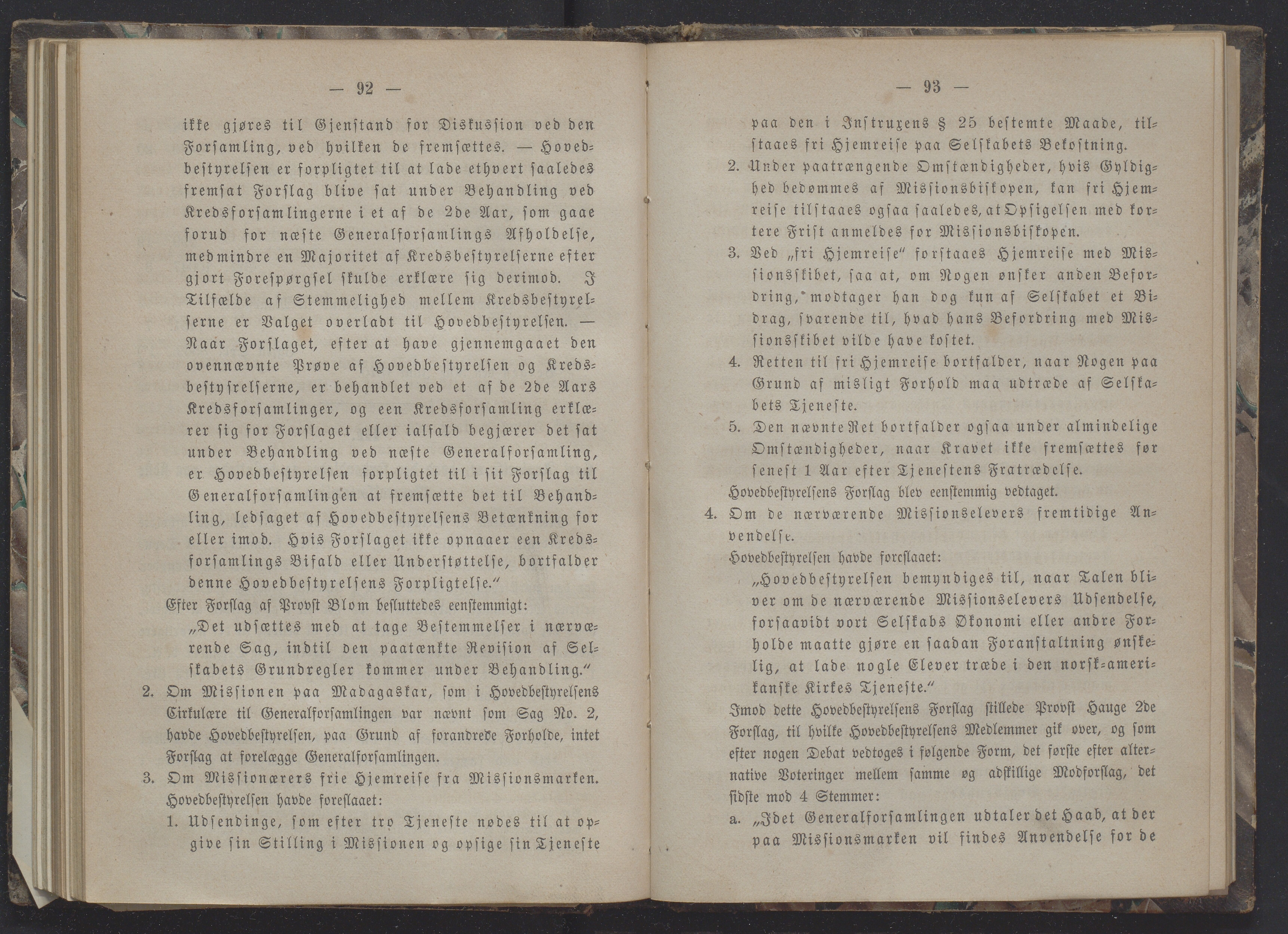 Det Norske Misjonsselskap - hovedadministrasjonen, VID/MA-A-1045/D/Db/Dba/L0337/0009: Beretninger, Bøker, Skrifter o.l   / Årsberetninger 28 , 1870, p. 92-93