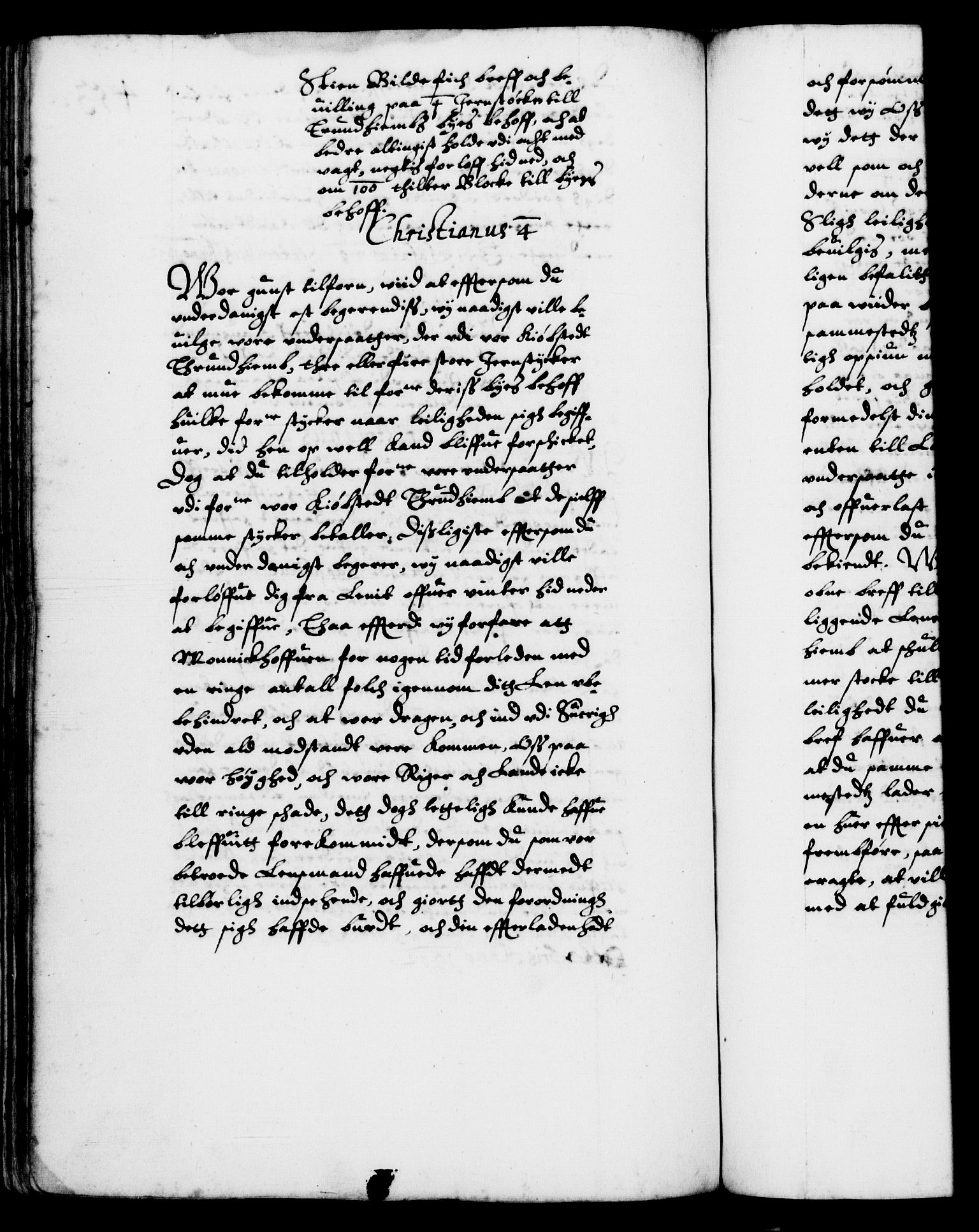 Danske Kanselli 1572-1799, RA/EA-3023/F/Fc/Fca/Fcab/L0003: Norske tegnelser (mikrofilm), 1596-1616, p. 453b