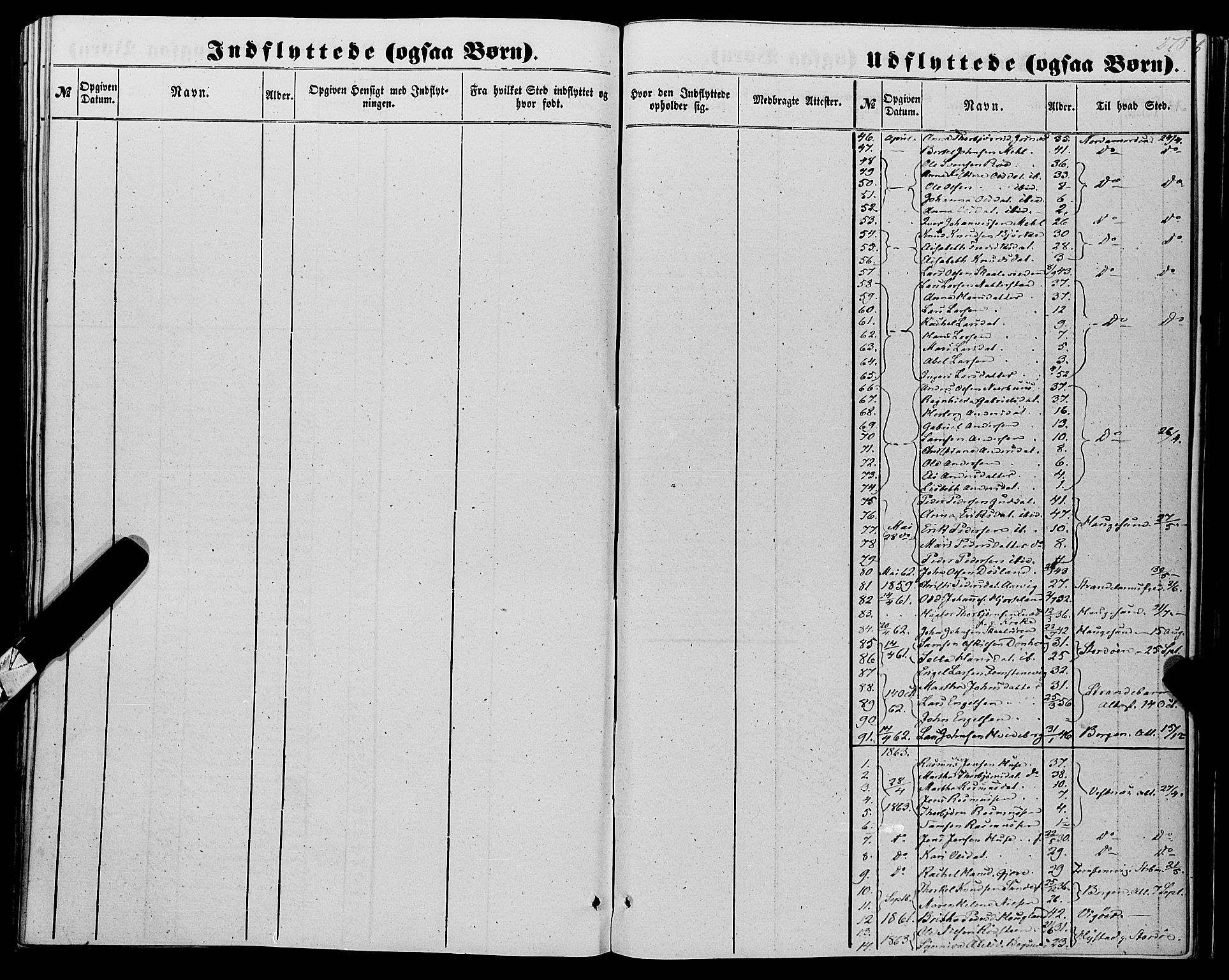 Kvinnherad sokneprestembete, SAB/A-76401/H/Haa: Parish register (official) no. A 8, 1854-1872, p. 275