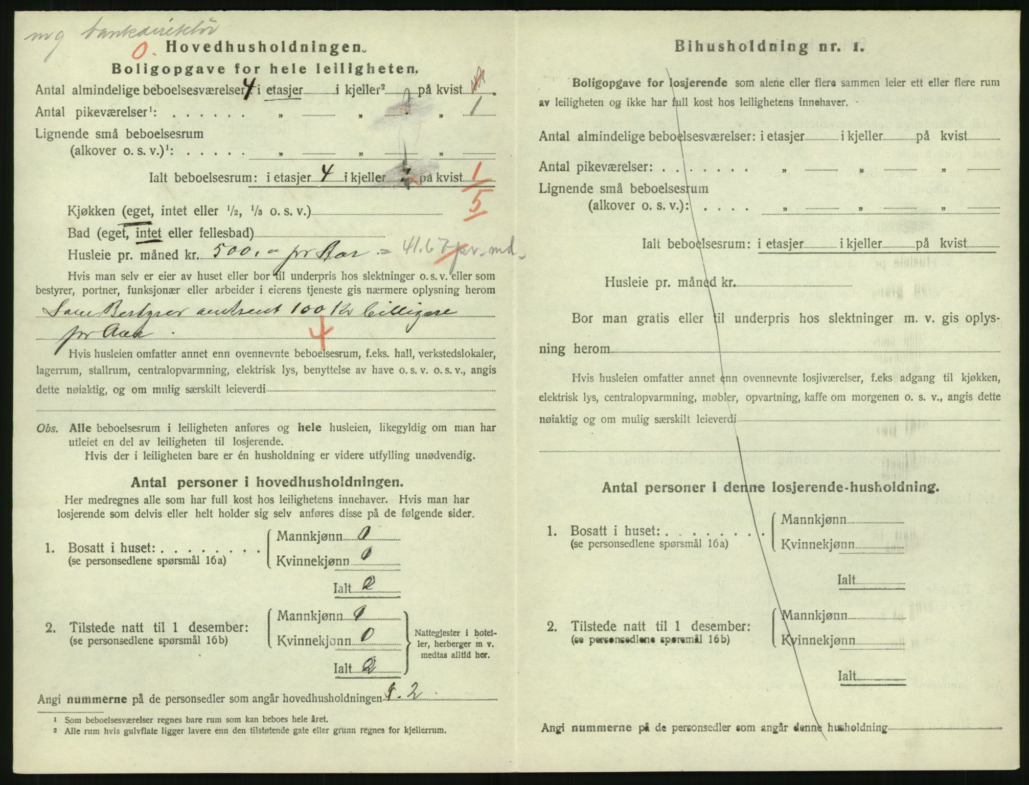 SAK, 1920 census for Tvedestrand, 1920, p. 744