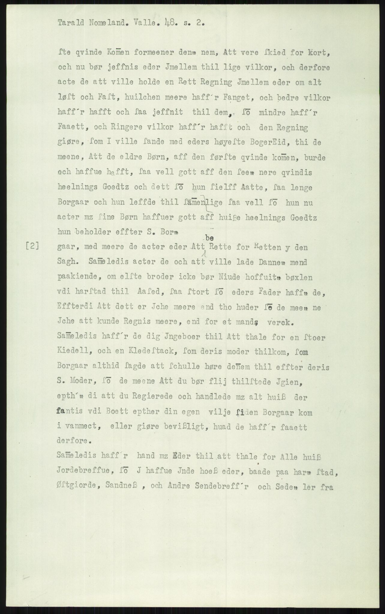 Samlinger til kildeutgivelse, Diplomavskriftsamlingen, AV/RA-EA-4053/H/Ha, p. 2898