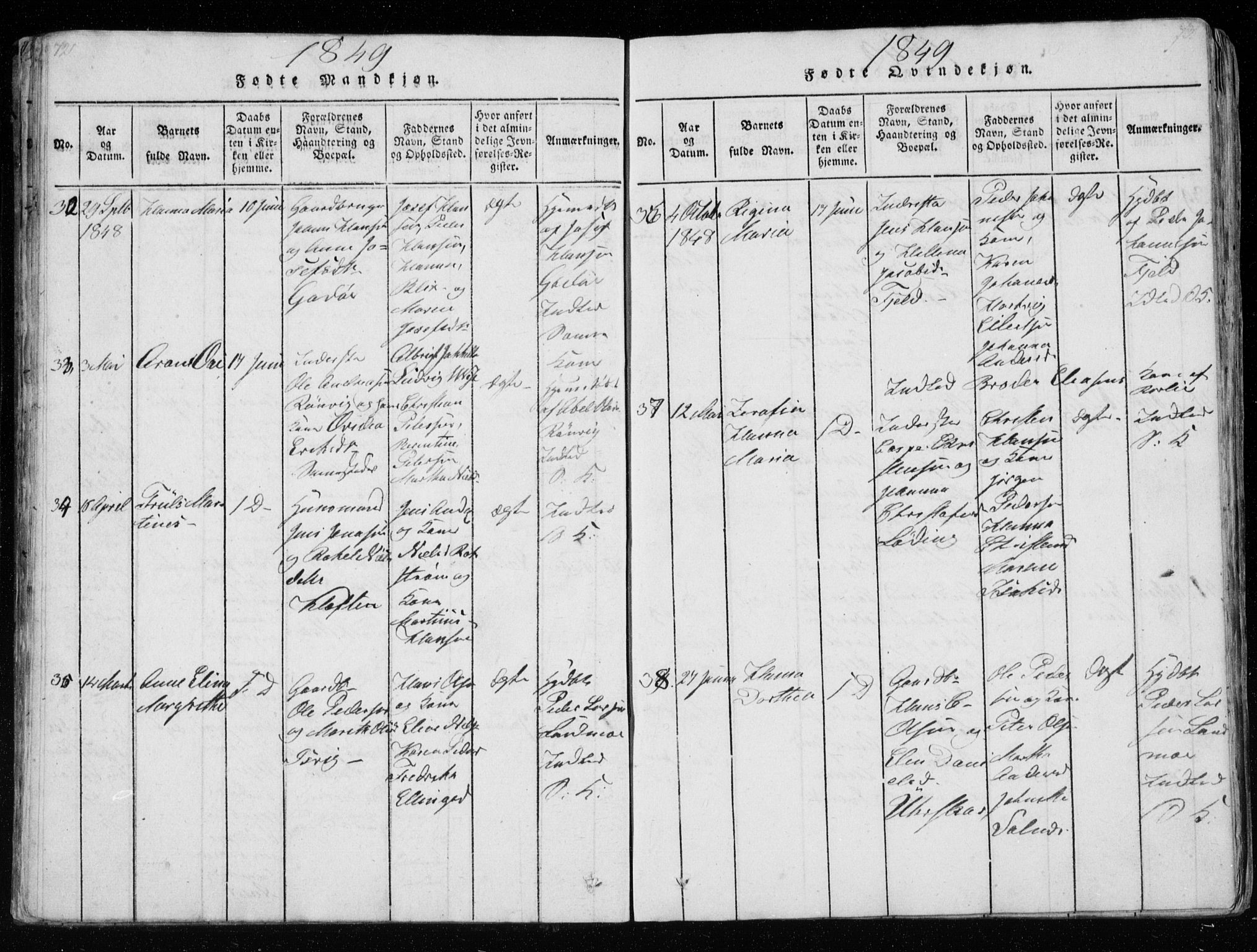 Ministerialprotokoller, klokkerbøker og fødselsregistre - Nordland, AV/SAT-A-1459/801/L0026: Parish register (copy) no. 801C01, 1820-1855, p. 72-73