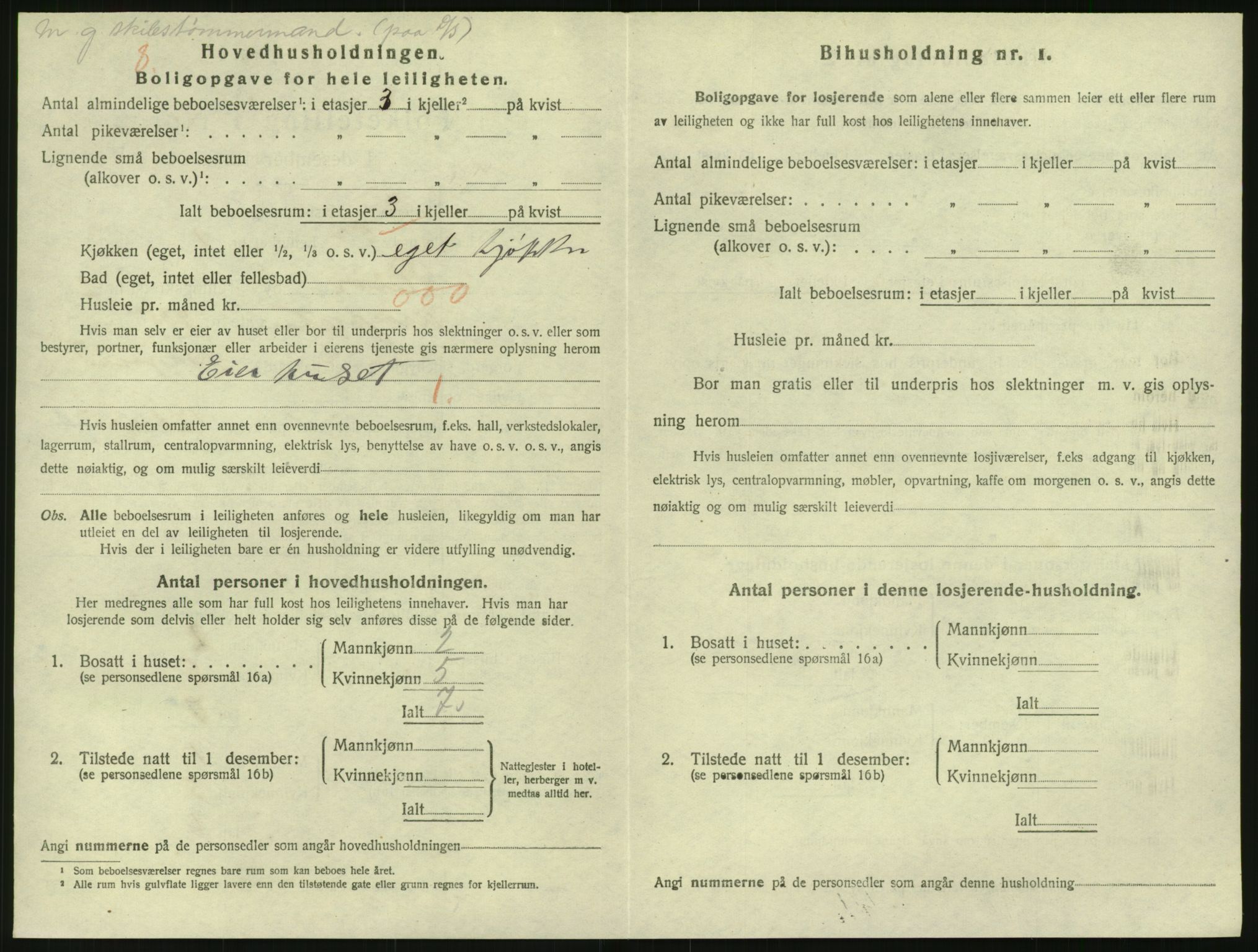 SAK, 1920 census for Risør, 1920, p. 2108