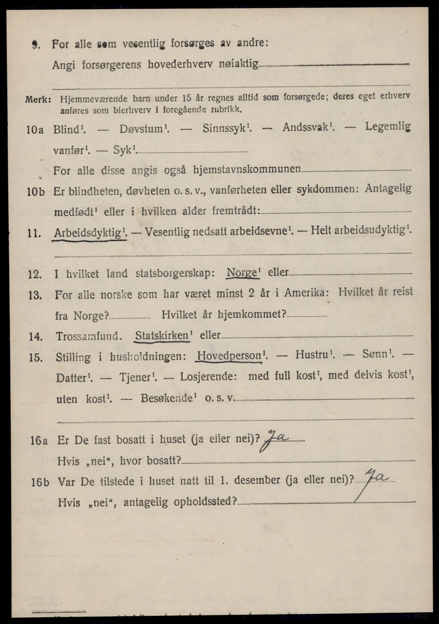 SAT, 1920 census for Syvde, 1920, p. 615