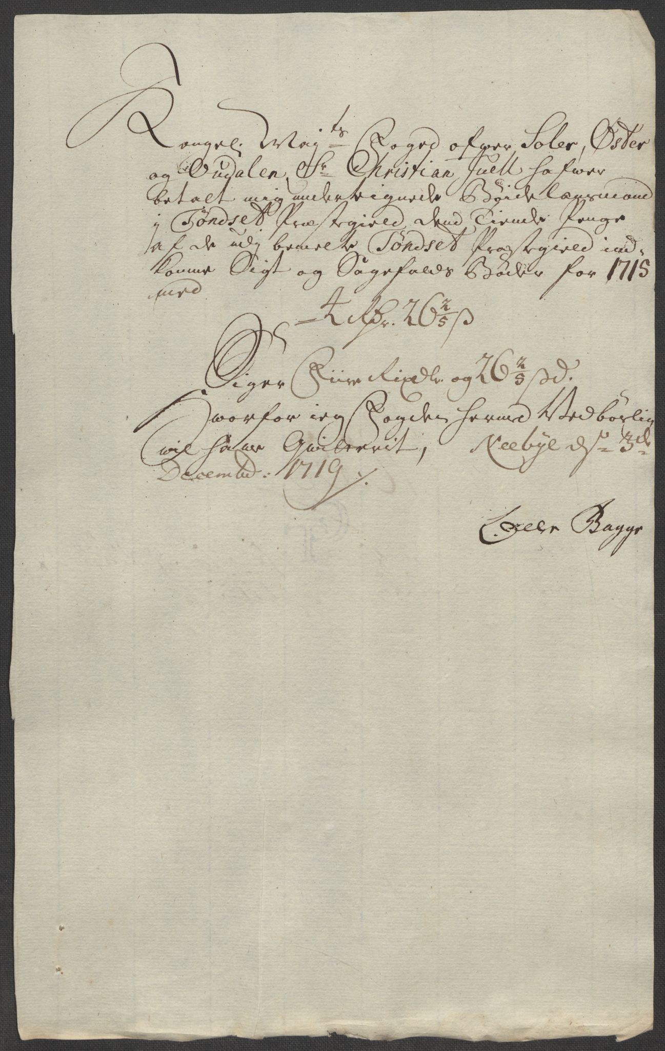 Rentekammeret inntil 1814, Reviderte regnskaper, Fogderegnskap, AV/RA-EA-4092/R13/L0854: Fogderegnskap Solør, Odal og Østerdal, 1715, p. 171