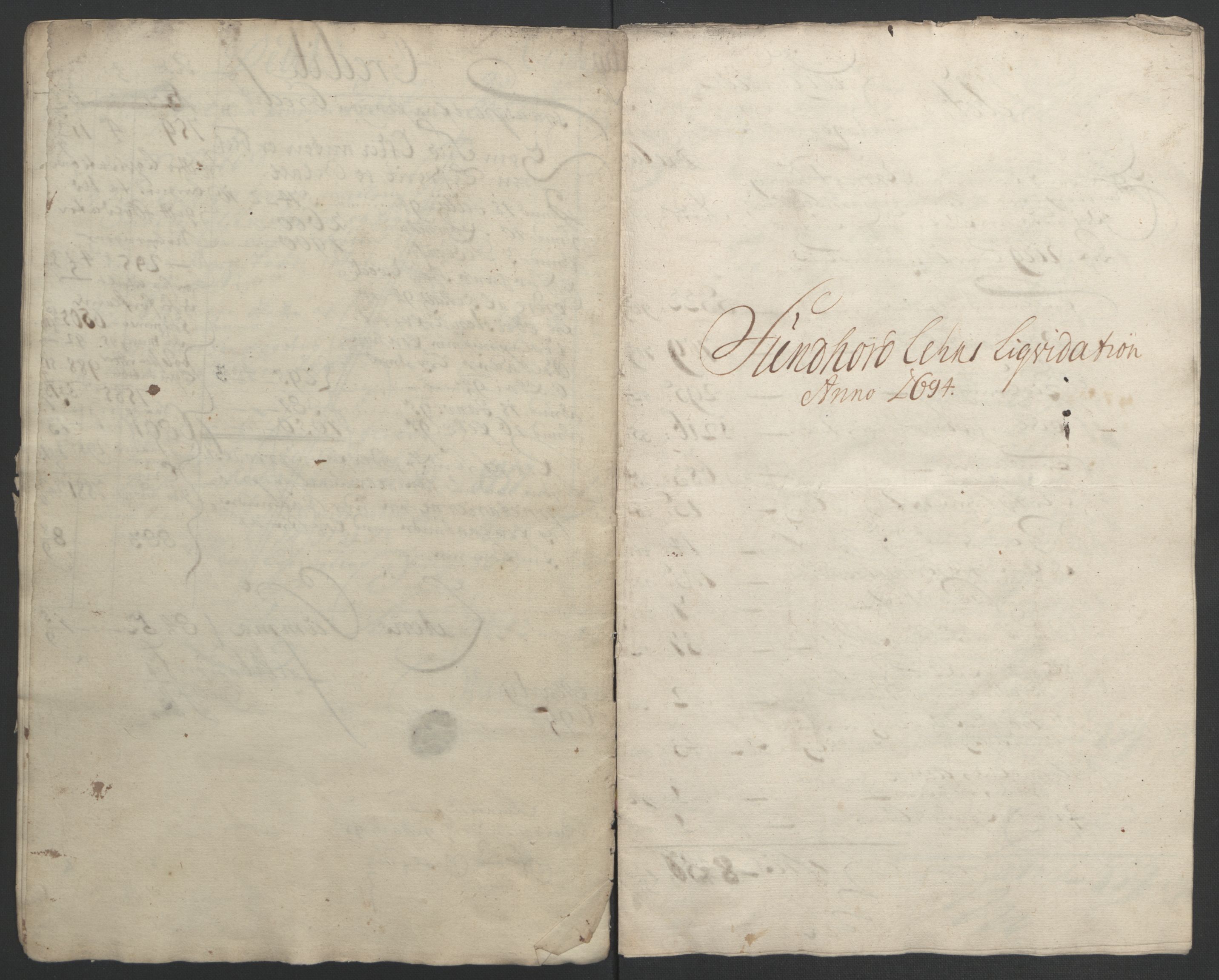 Rentekammeret inntil 1814, Reviderte regnskaper, Fogderegnskap, AV/RA-EA-4092/R48/L2975: Fogderegnskap Sunnhordland og Hardanger, 1694, p. 14