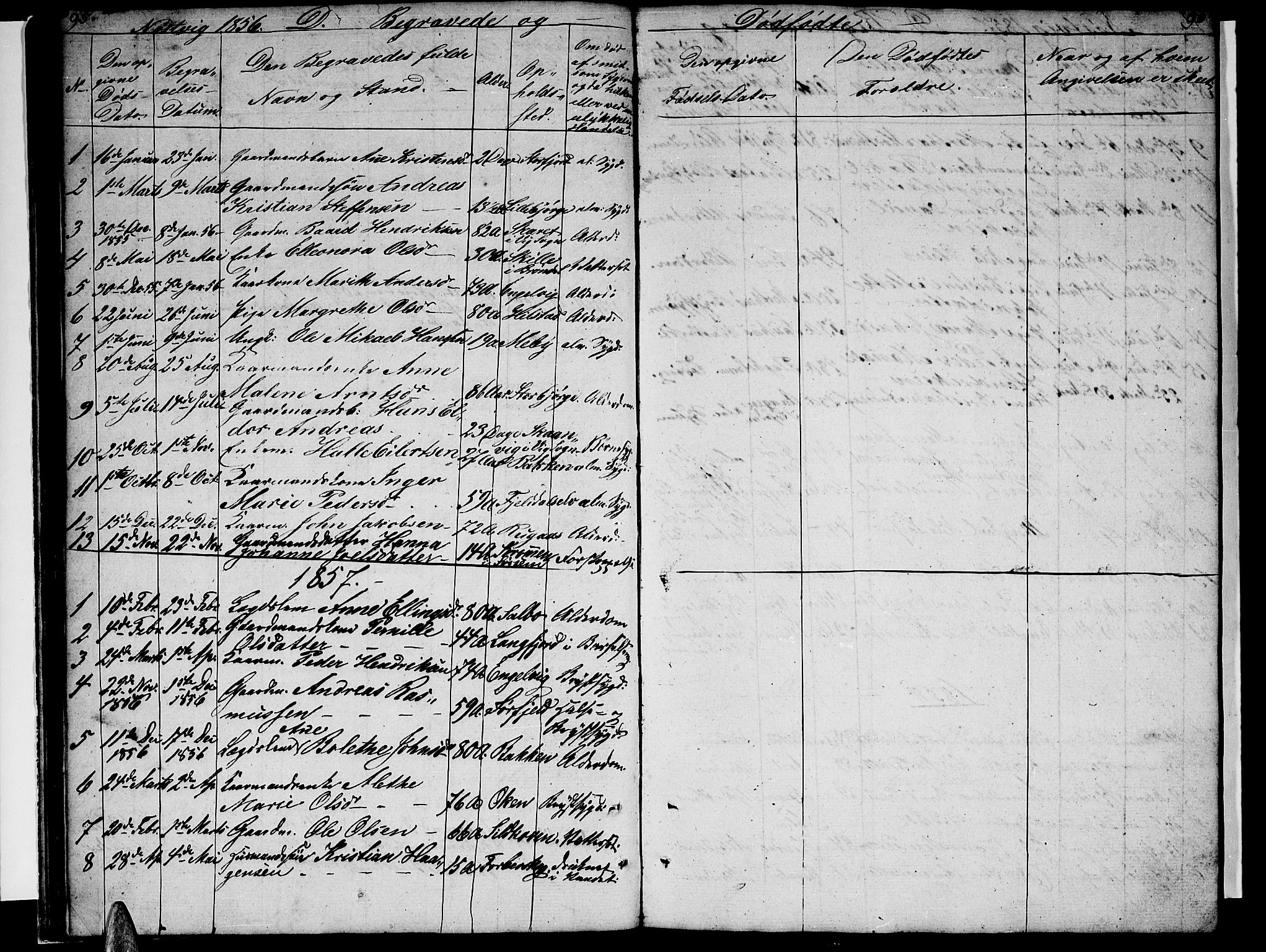 Ministerialprotokoller, klokkerbøker og fødselsregistre - Nordland, AV/SAT-A-1459/814/L0228: Parish register (copy) no. 814C01, 1838-1858, p. 95-96