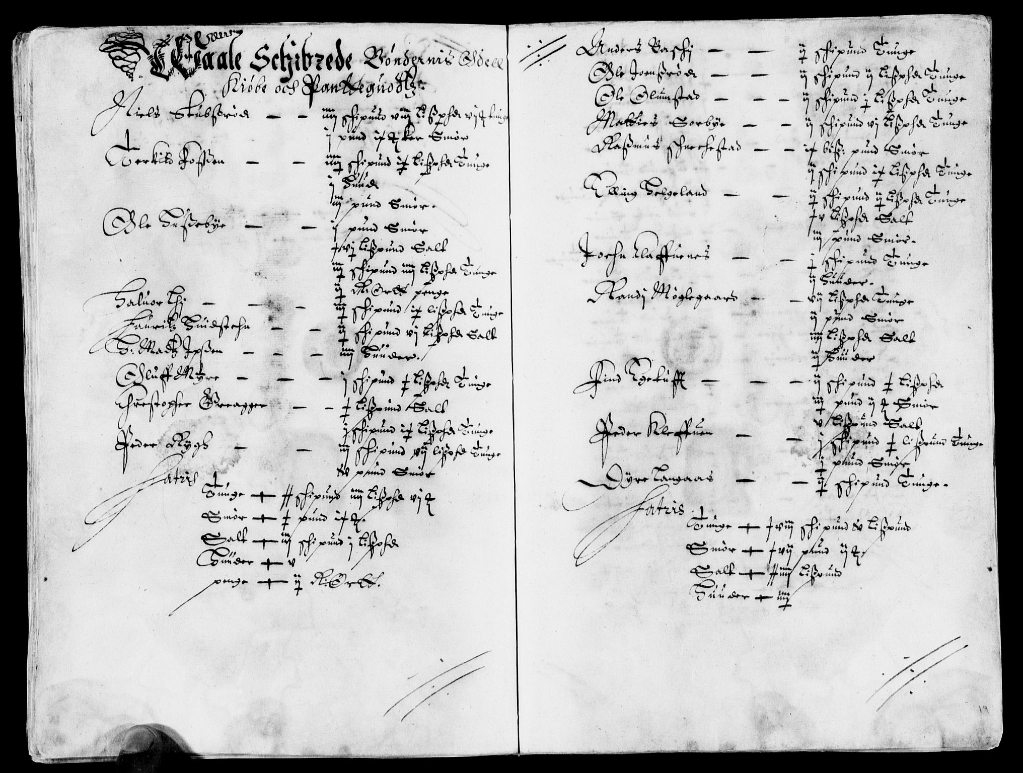 Rentekammeret inntil 1814, Reviderte regnskaper, Lensregnskaper, AV/RA-EA-5023/R/Rb/Rbo/L0025: Tønsberg len, 1643-1645