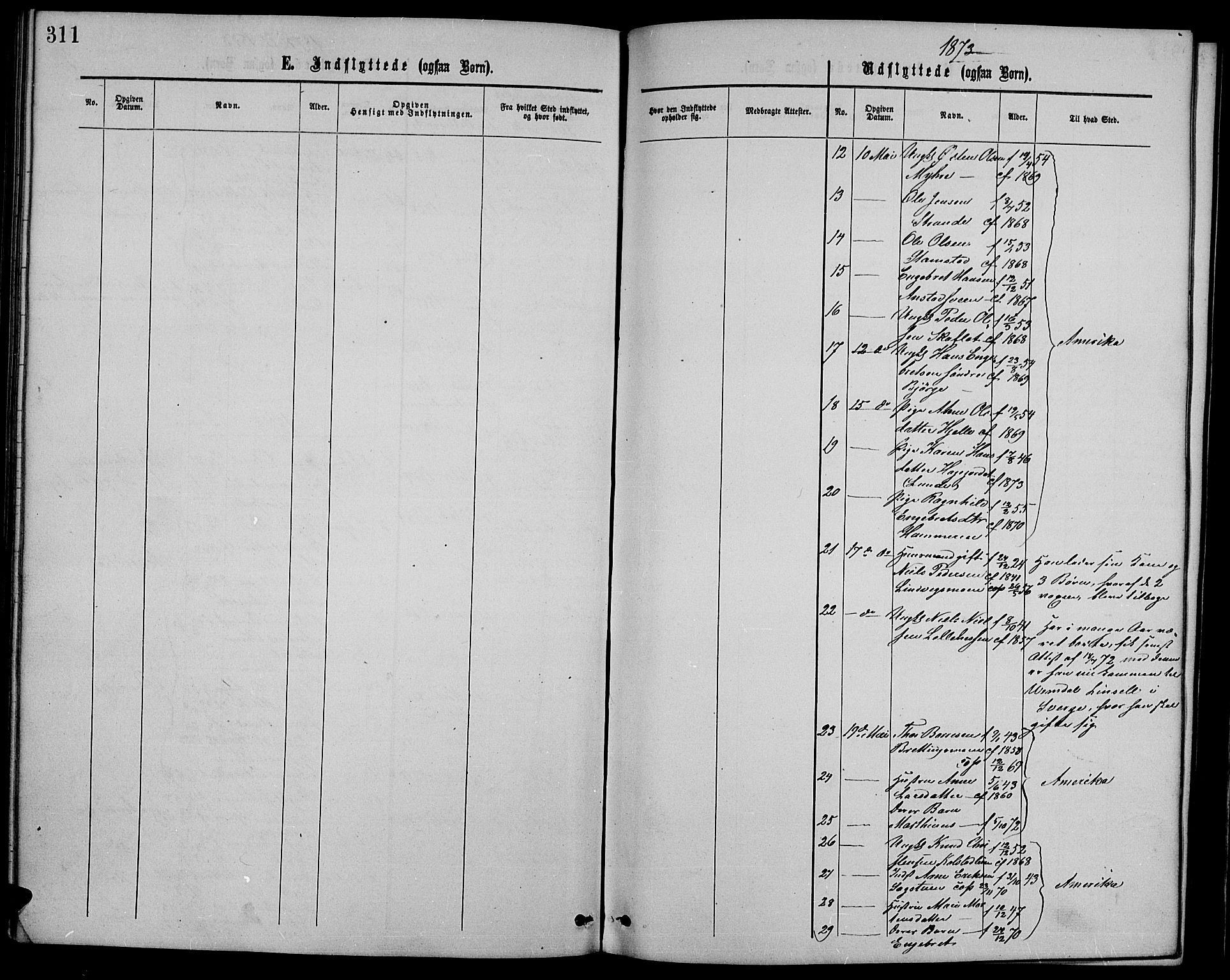 Ringebu prestekontor, SAH/PREST-082/H/Ha/Hab/L0004: Parish register (copy) no. 4, 1867-1879, p. 311