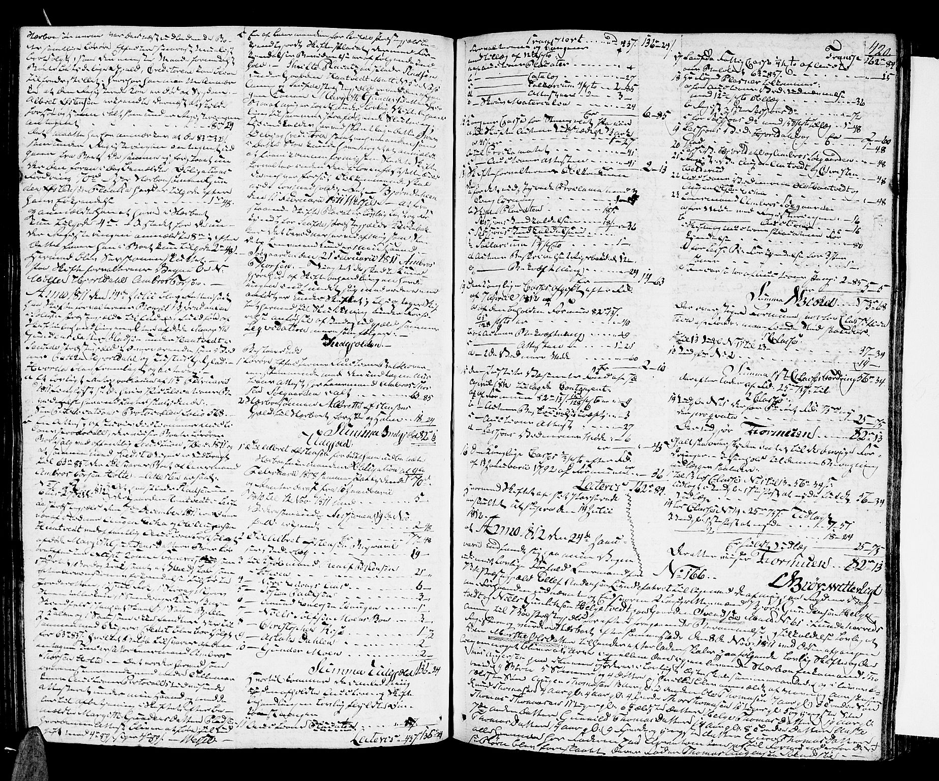 Nedre Telemark sorenskriveri, AV/SAKO-A-135/H/Hb/Hba/L0020: Skifteprotokoll, 1809-1815, p. 419b-420a