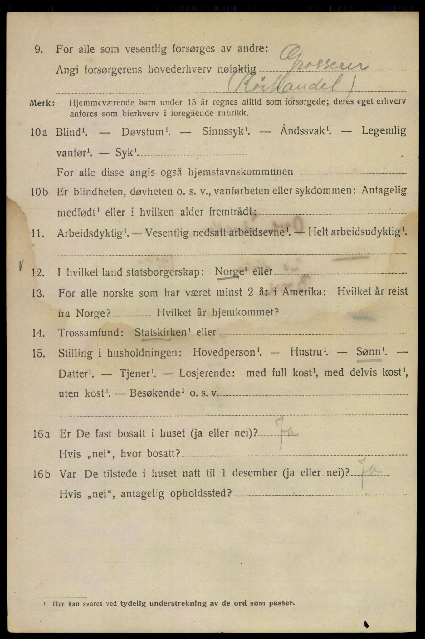 SAO, 1920 census for Kristiania, 1920, p. 511402