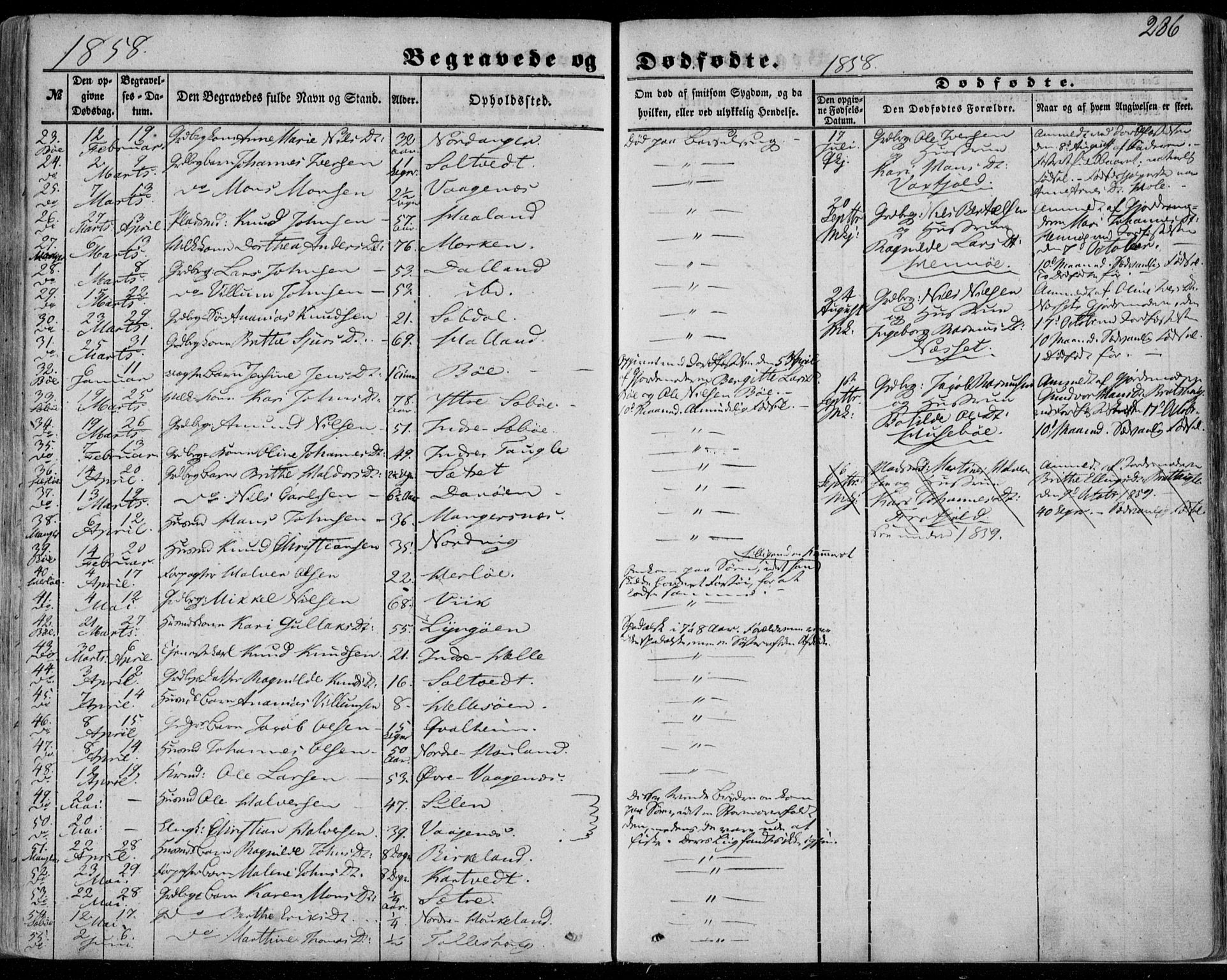 Manger sokneprestembete, SAB/A-76801/H/Haa: Parish register (official) no. A 6, 1849-1859, p. 286