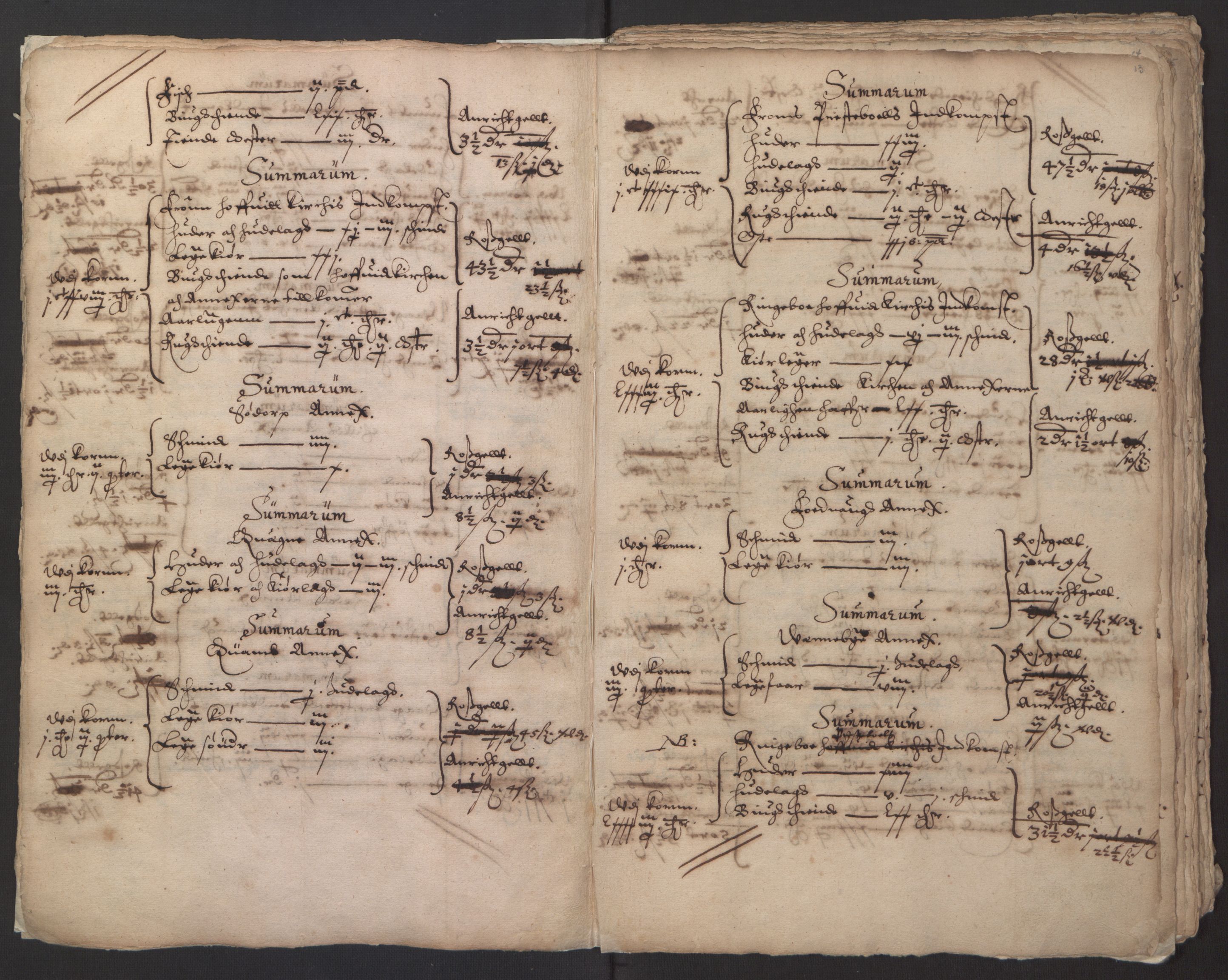 Stattholderembetet 1572-1771, AV/RA-EA-2870/Ek/L0014/0001: Jordebøker til utlikning av rosstjeneste 1624-1626: / Kirke- og prestebolsinntekter i Oslo og Hamar bispedømme, 1625-1626, p. 15