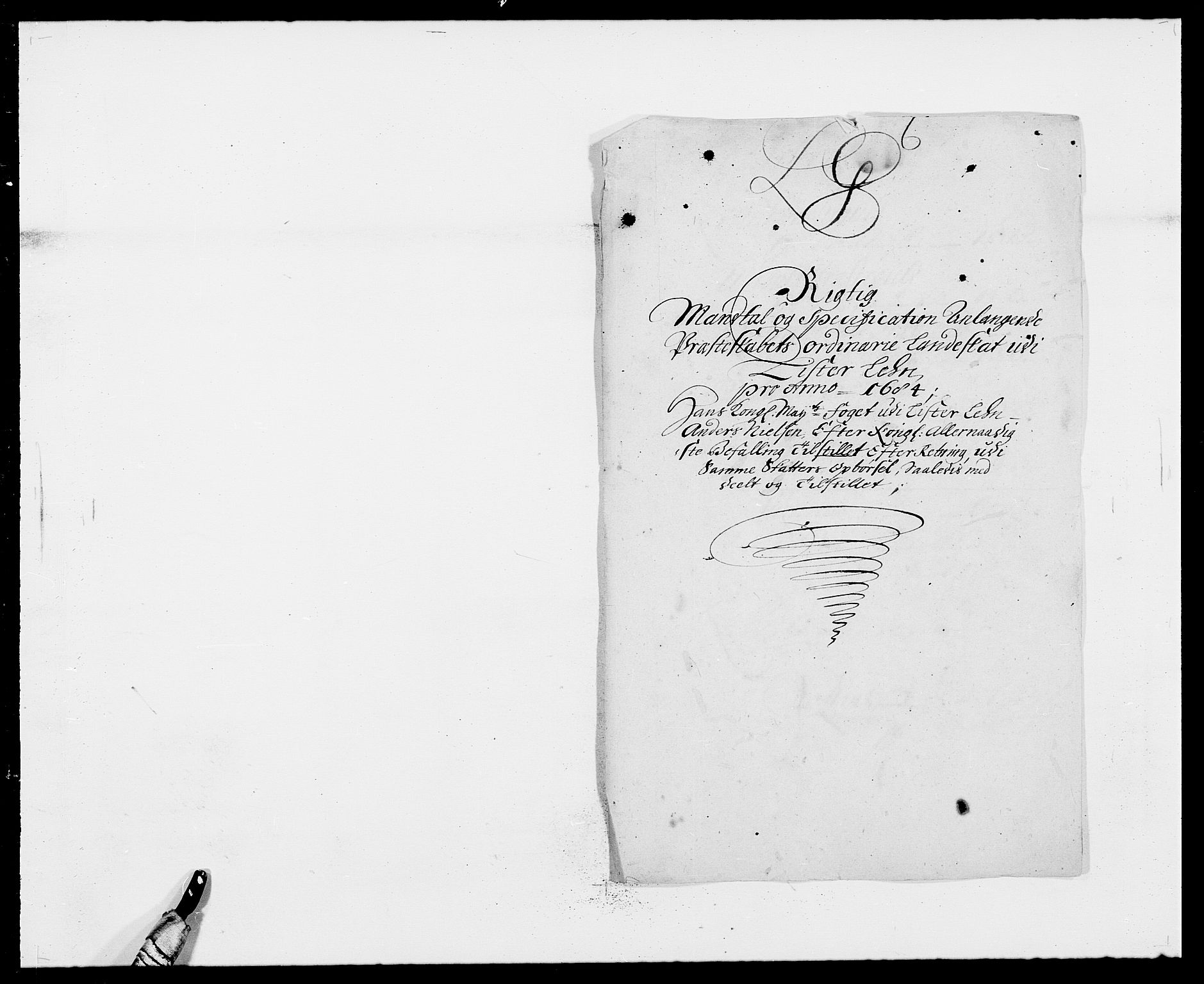 Rentekammeret inntil 1814, Reviderte regnskaper, Fogderegnskap, RA/EA-4092/R41/L2533: Fogderegnskap Lista, 1684-1685, p. 142