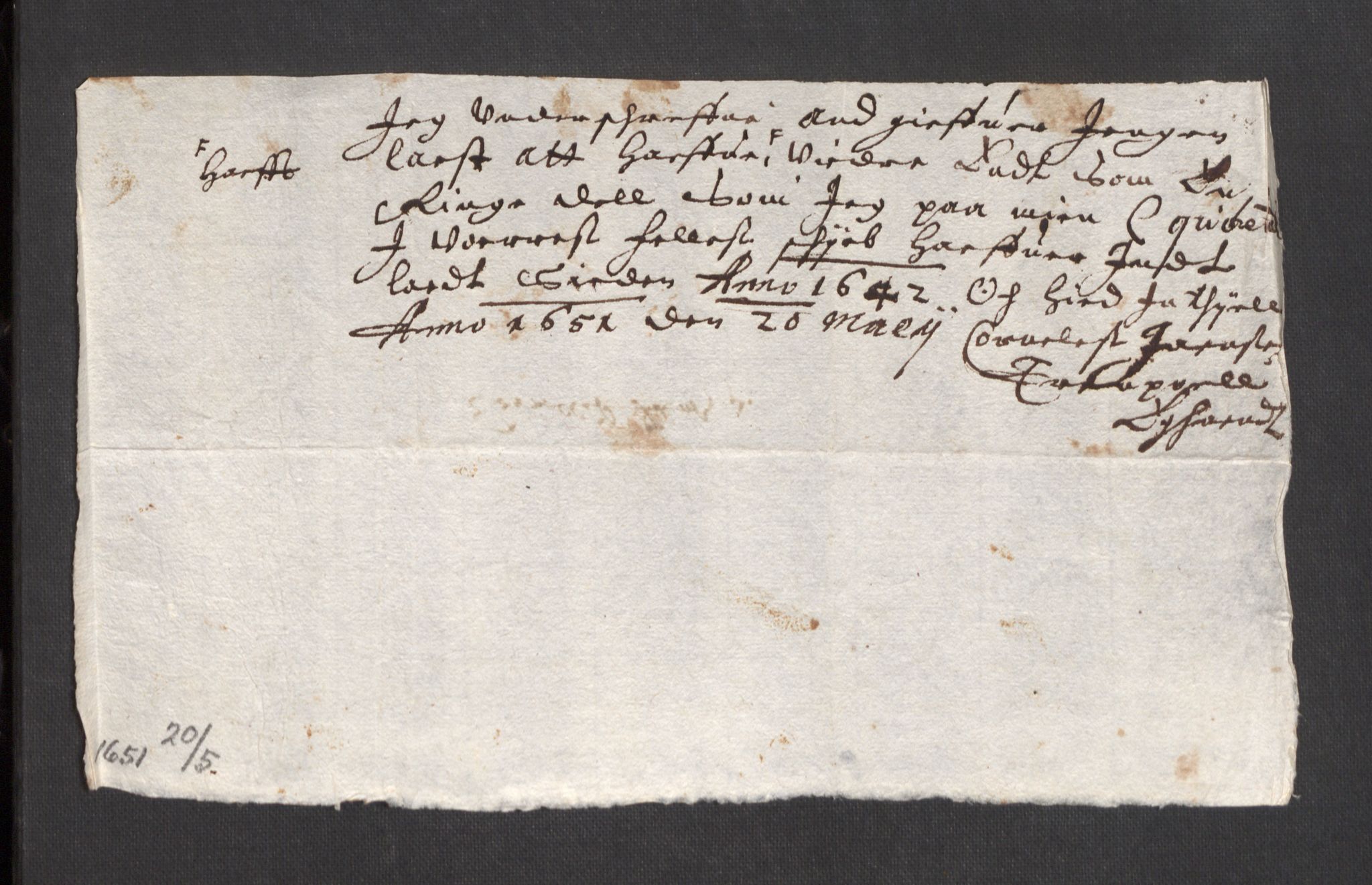 Danske Kanselli 1572-1799, AV/RA-EA-3023/F/Fc/Fcc/Fcca/L0013: Norske innlegg 1572-1799, 1649-1653, p. 114