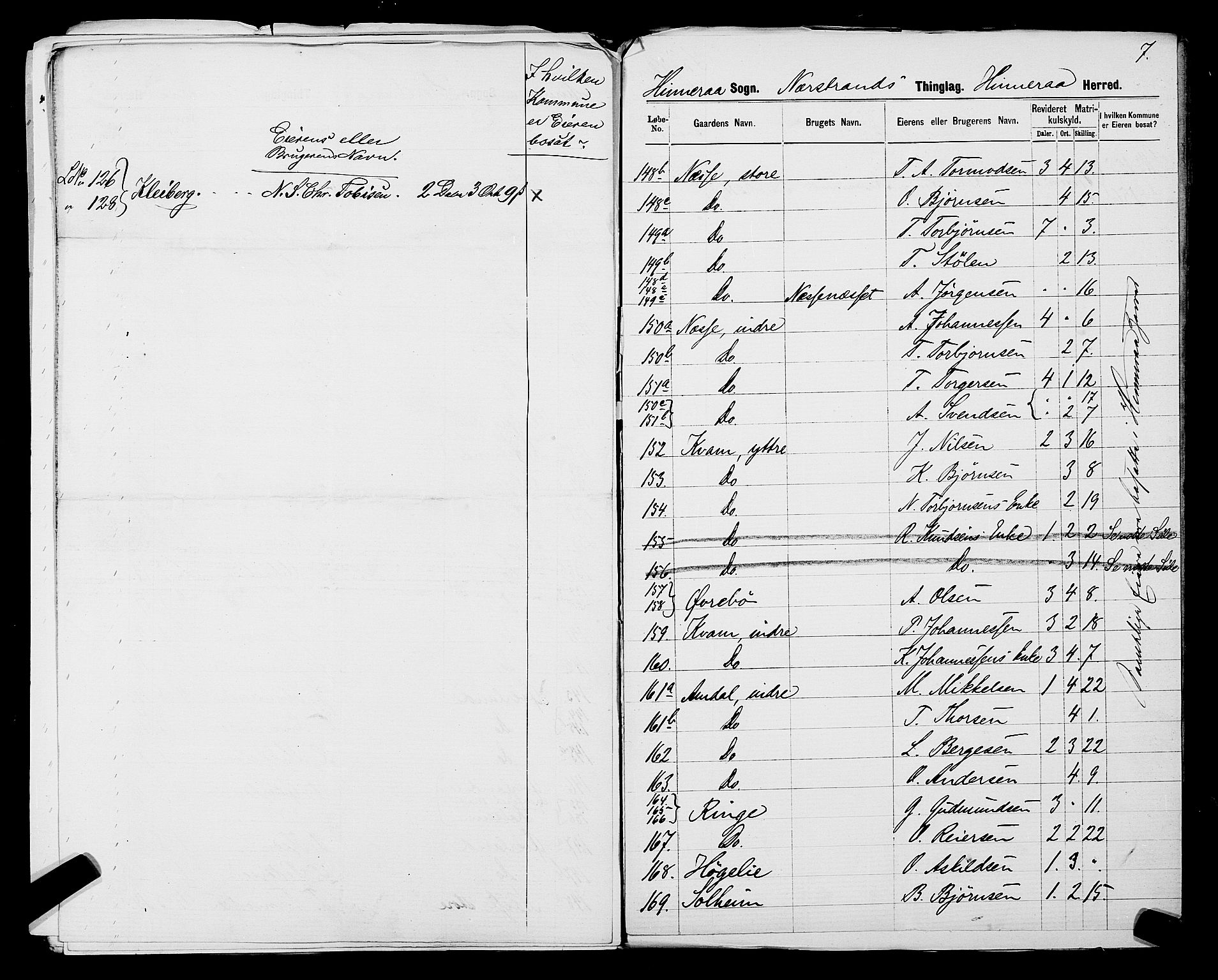 SAST, 1875 census for 1139P Nedstrand, 1875, p. 23